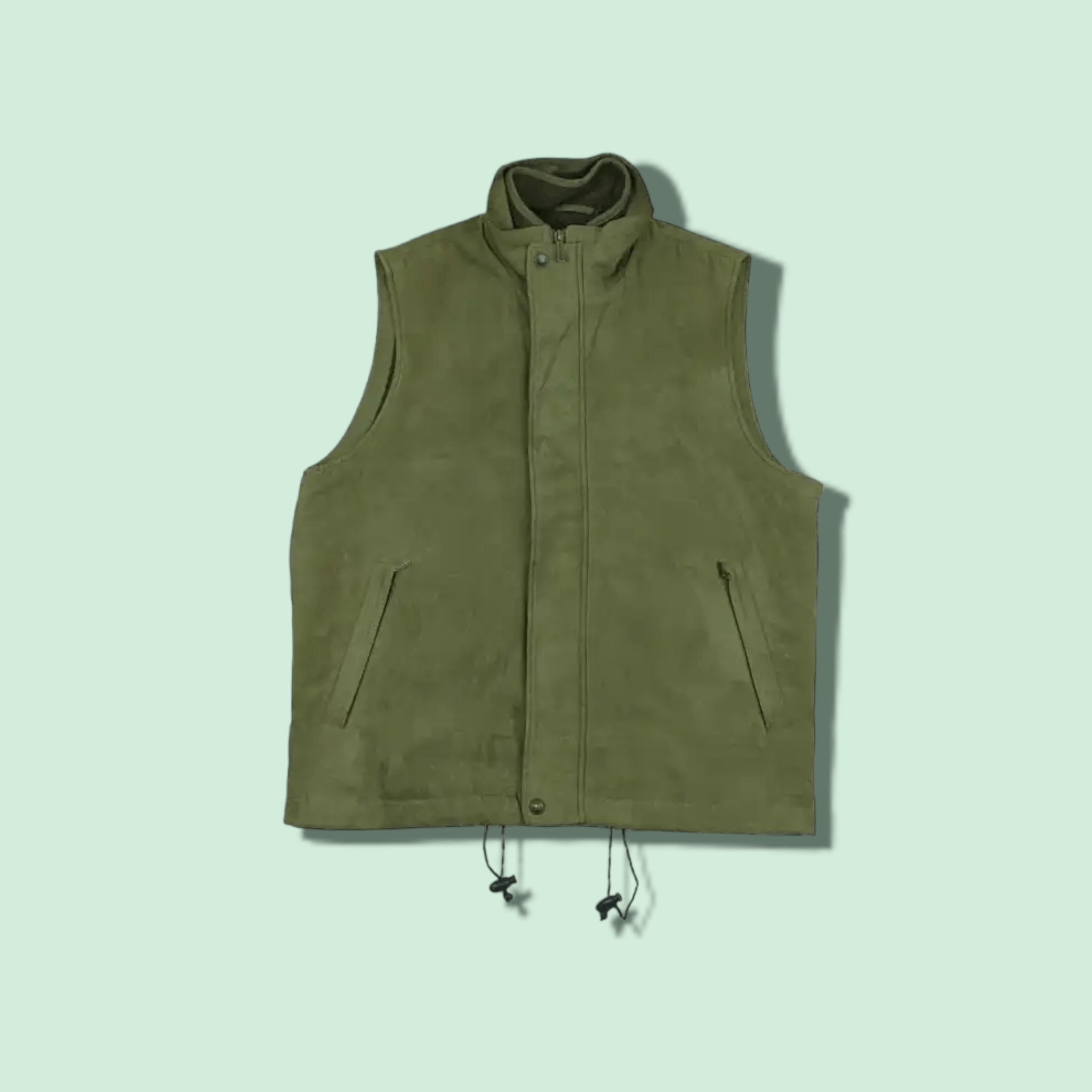 Japanese Brand × Kansai Yamamoto KANSAI YAMAMOTO Japan Suede Vest Jacket Size US L / EU 52-54 / 3 - 1 Thumbnail