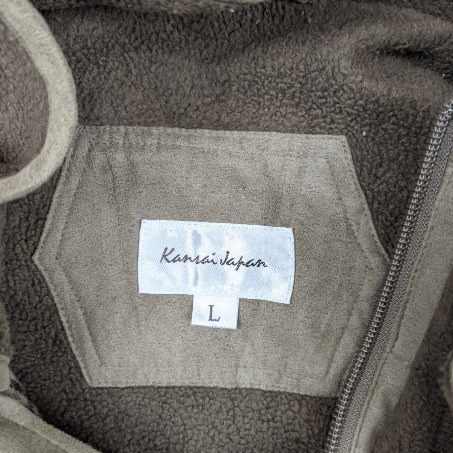 Japanese Brand × Kansai Yamamoto KANSAI YAMAMOTO Japan Suede Vest Jacket Size US L / EU 52-54 / 3 - 9 Thumbnail