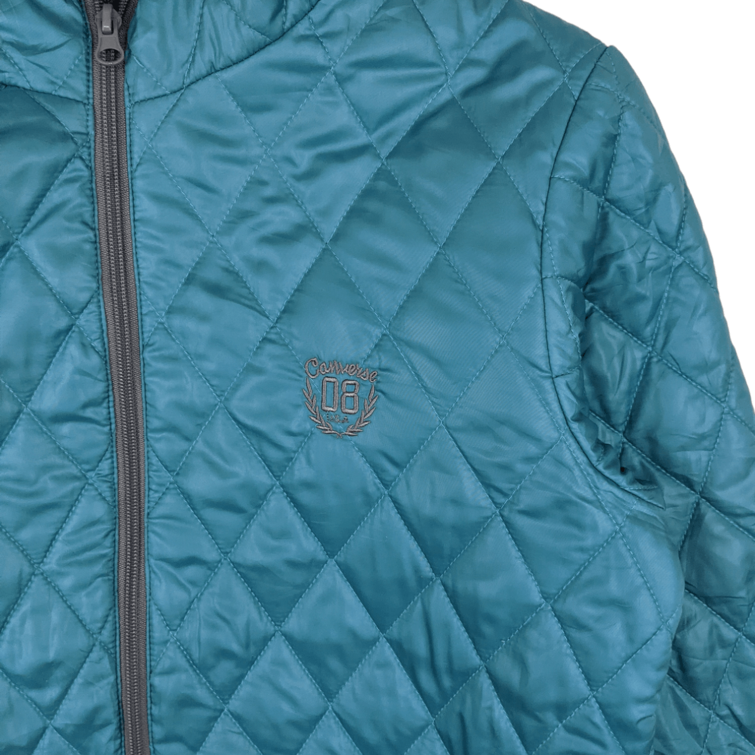 Converse CONVERSE Winter Warm Puffer Down Jacket With Hoodie Size L / US 10 / IT 46 - 9 Thumbnail