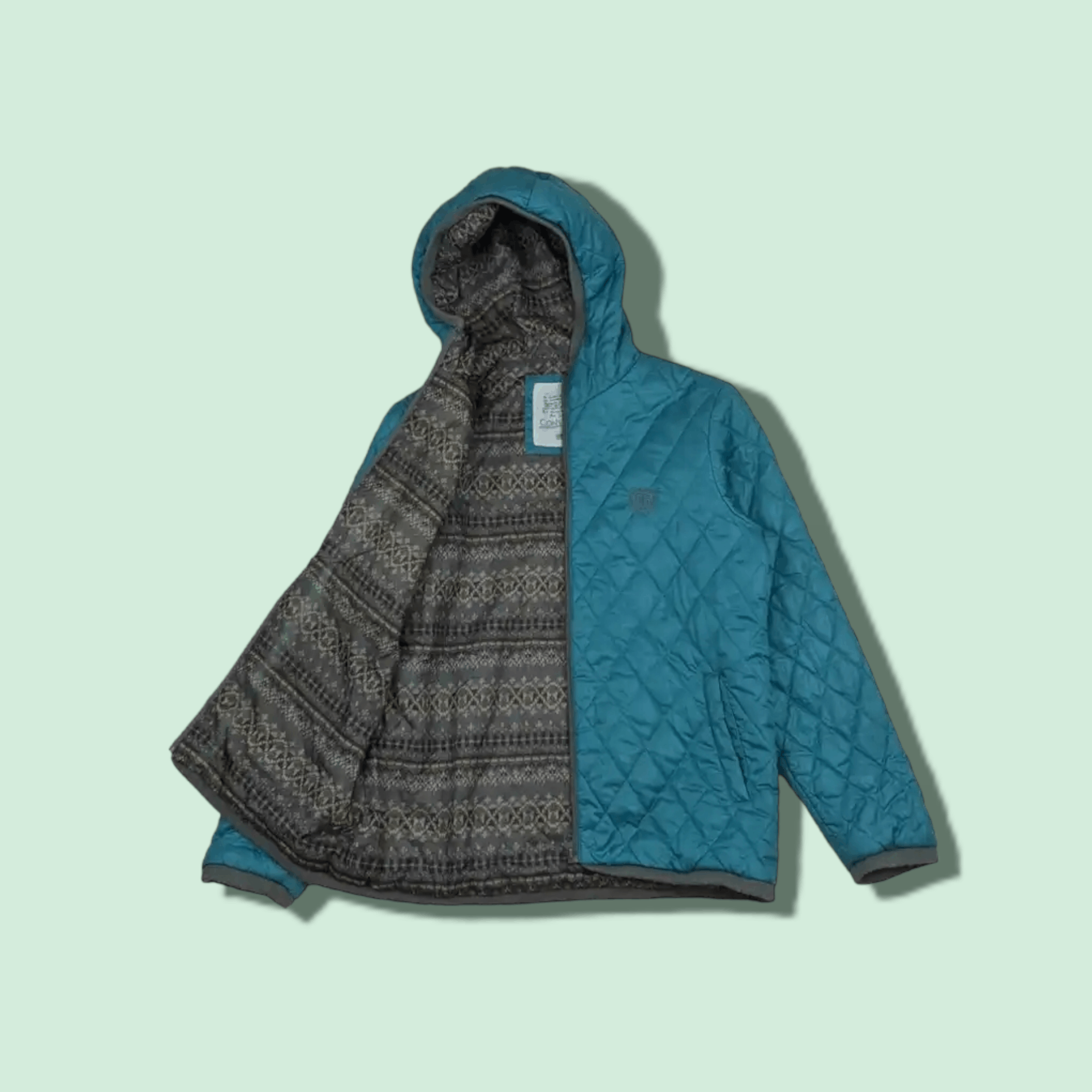Converse CONVERSE Winter Warm Puffer Down Jacket With Hoodie Size L / US 10 / IT 46 - 1 Thumbnail