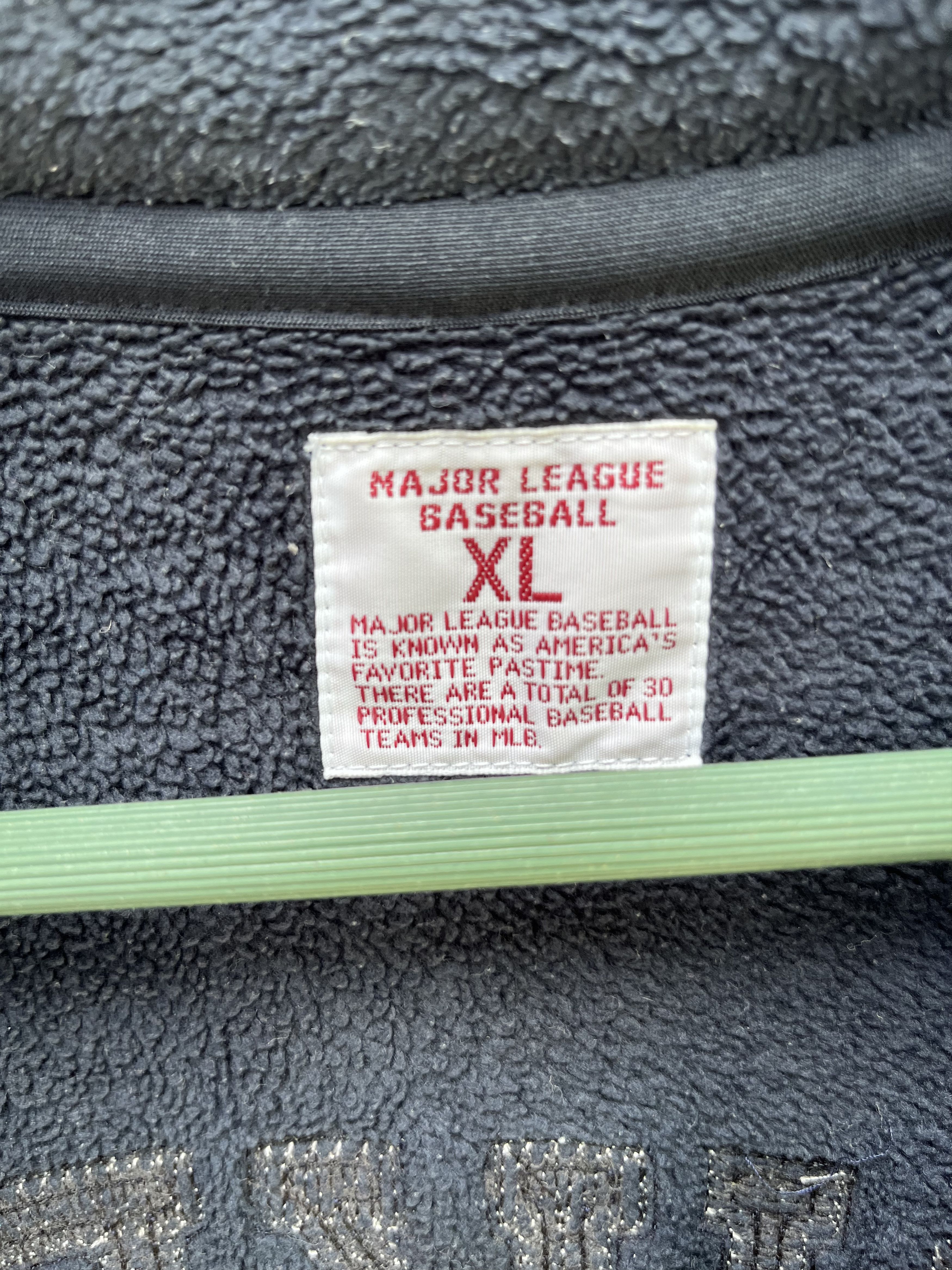 MLB Vintage Y2K Yankees Half Zip Sweatershort Size US XL / EU 56 / 4 - 7 Thumbnail