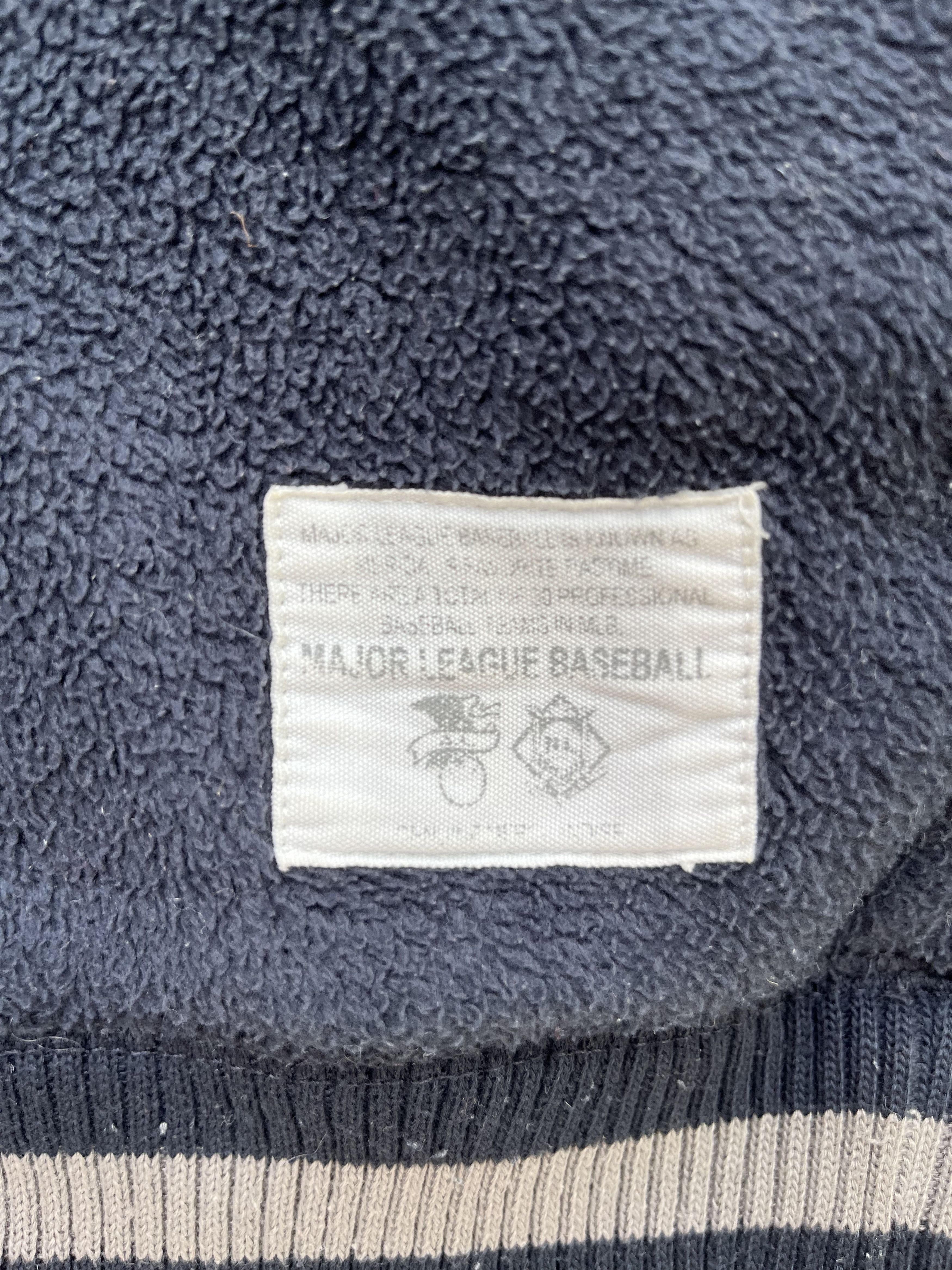 MLB Vintage Y2K Yankees Half Zip Sweatershort Size US XL / EU 56 / 4 - 6 Thumbnail