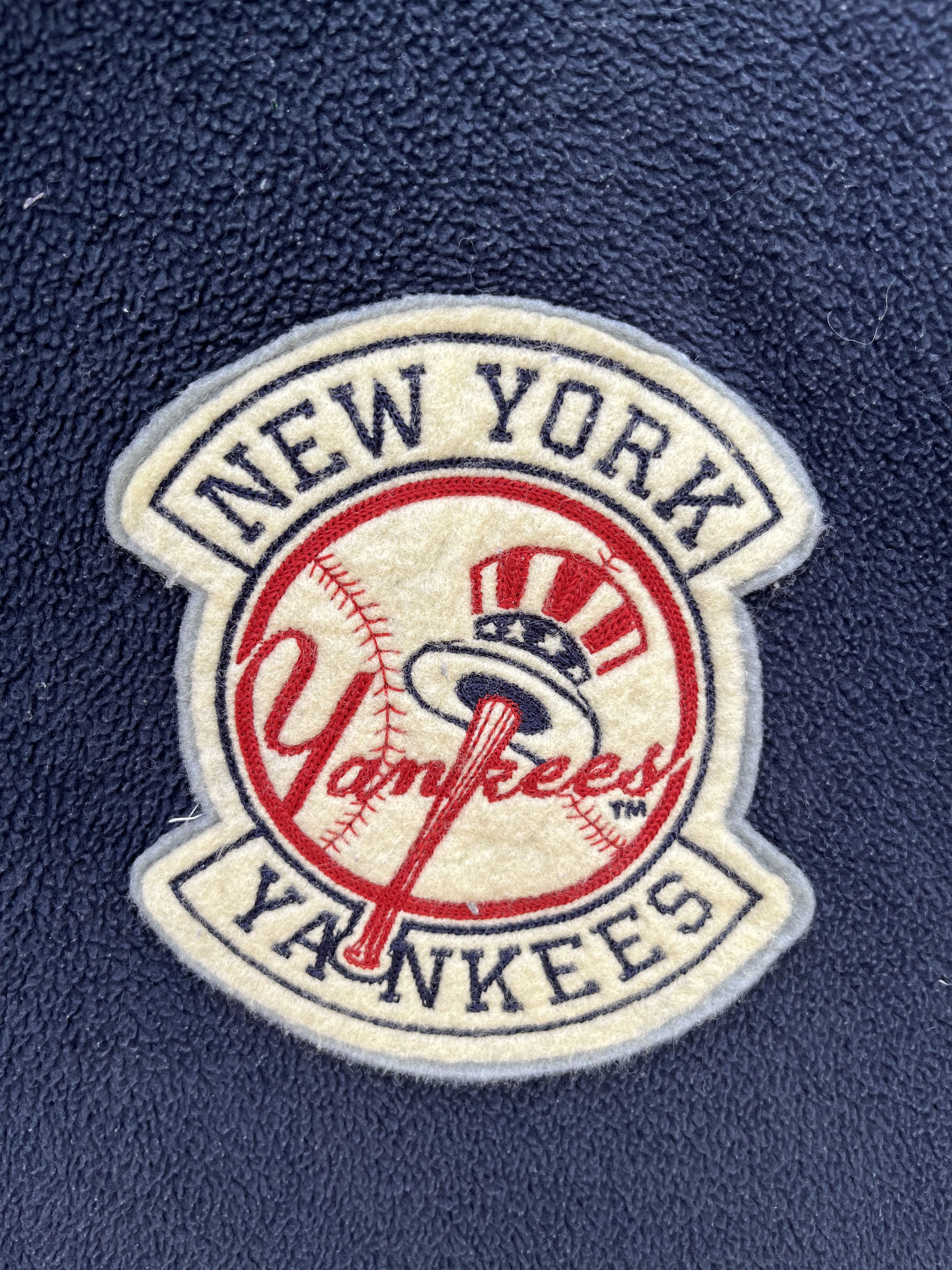 MLB Vintage Y2K Yankees Half Zip Sweatershort Size US XL / EU 56 / 4 - 5 Thumbnail