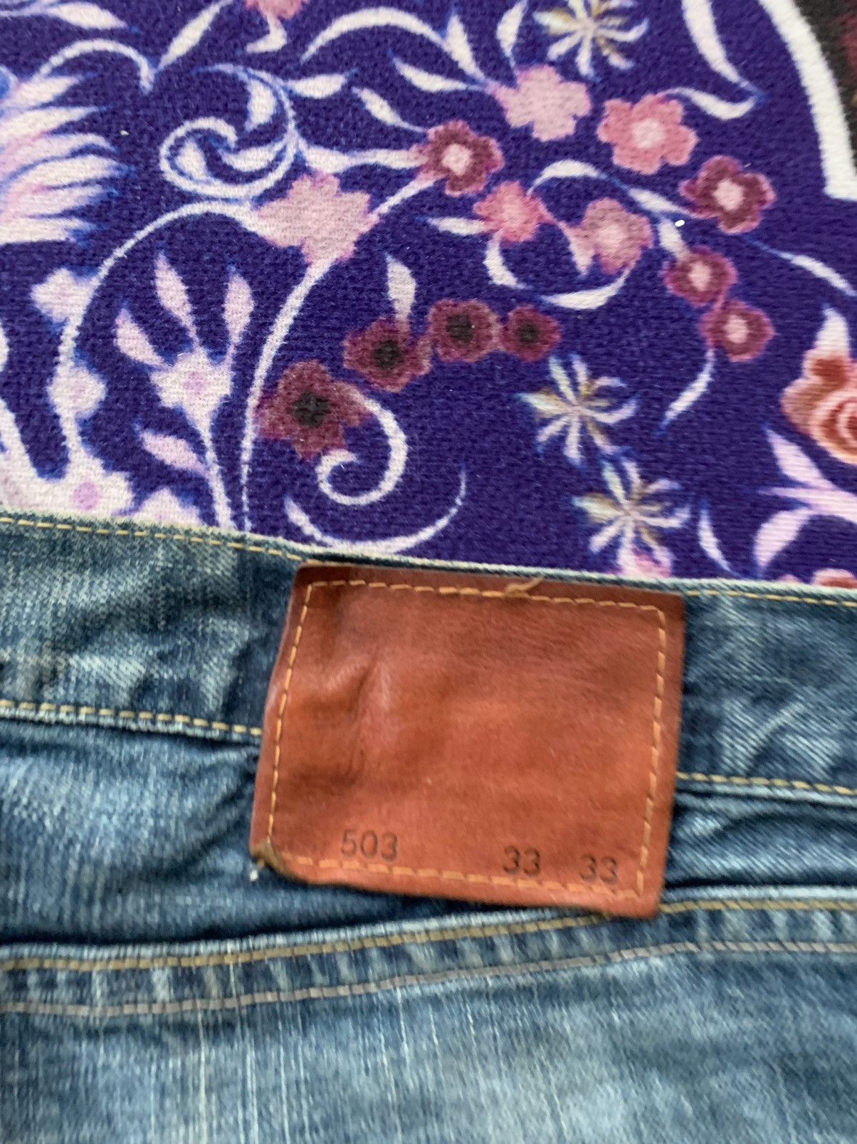 Levi's Vintage Clothing Levis 503 Faded Wash Denim Size US 36 / EU 52 - 10 Thumbnail