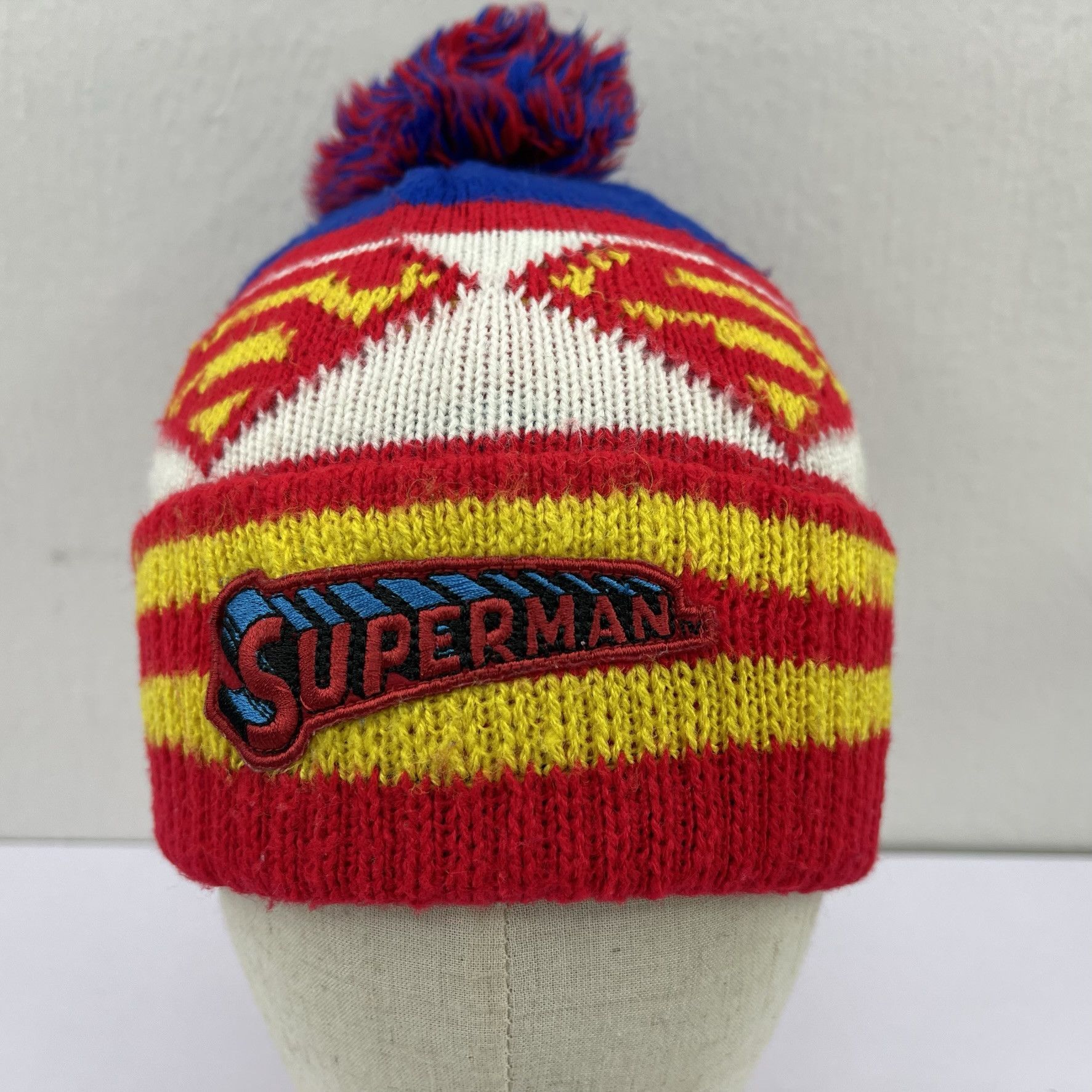 DC Comics Superman Beanie Hats-BH4152 Size ONE SIZE - 2 Thumbnail