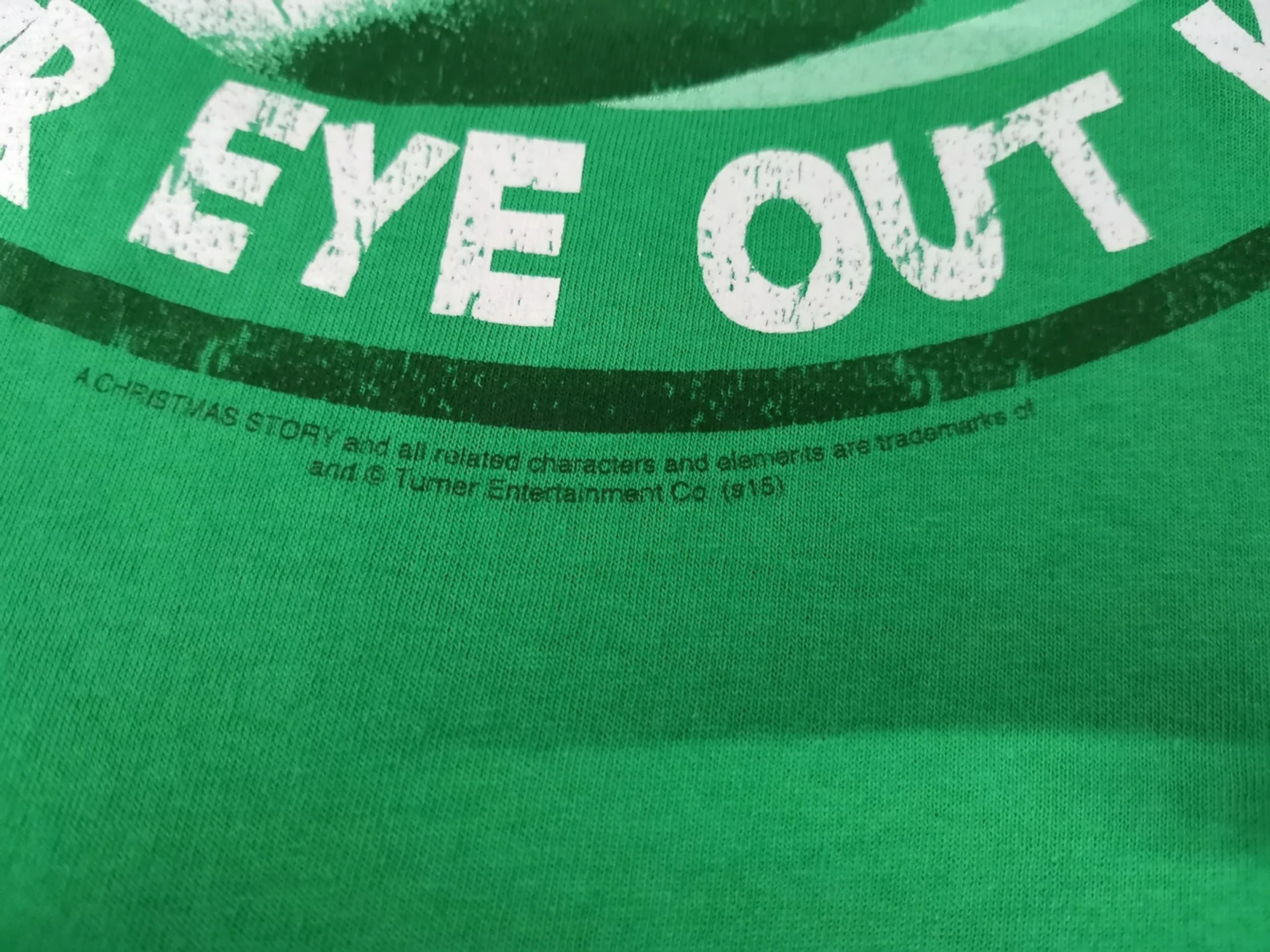 Vintage Vintage A Christmas Story Movie Tee Rare Big Size Green Size US XXL / EU 58 / 5 - 4 Thumbnail