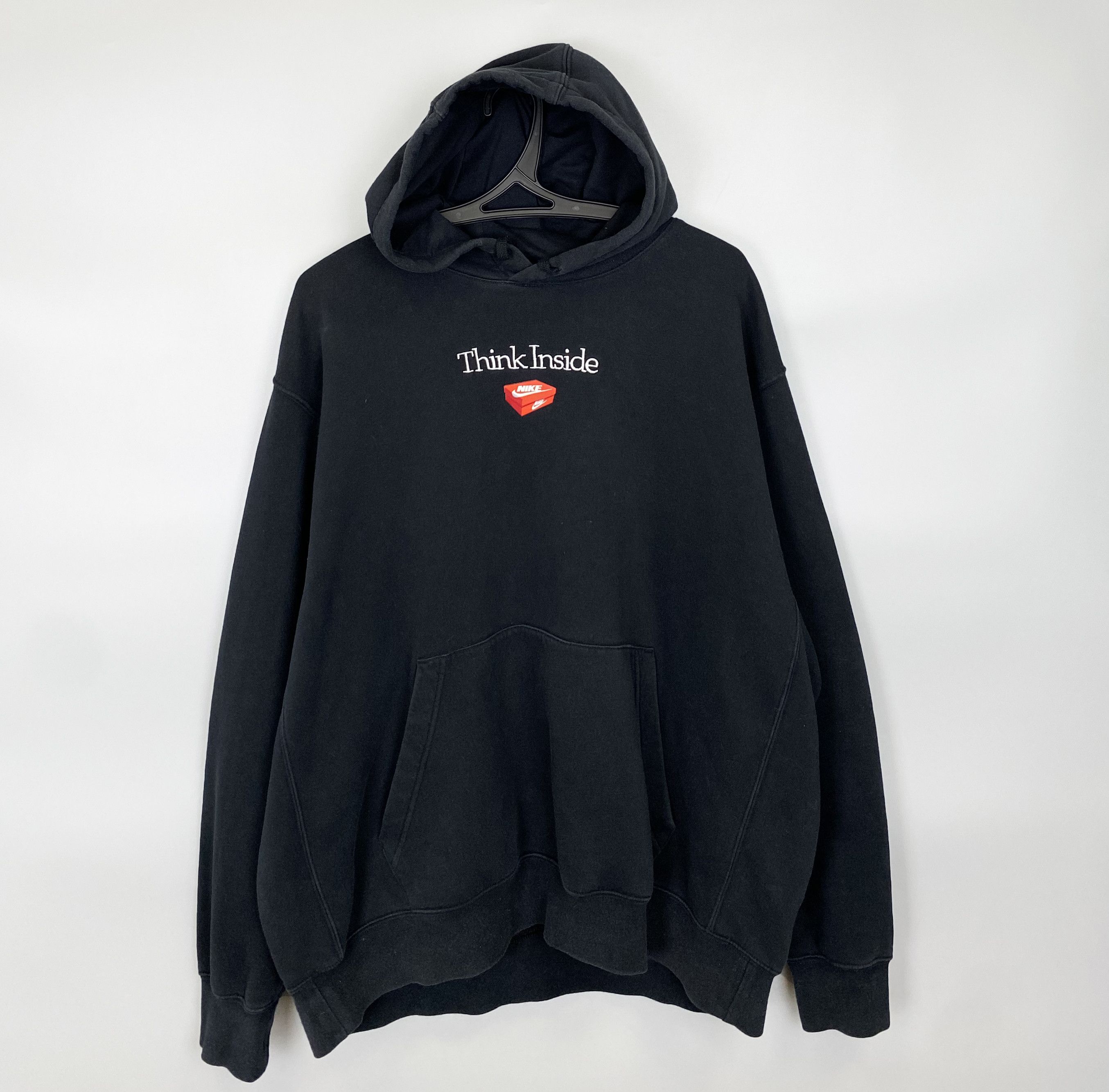 Nike Nike NSW Box Logo Culture Fleece Hoodie Size US XL / EU 56 / 4 - 4 Thumbnail
