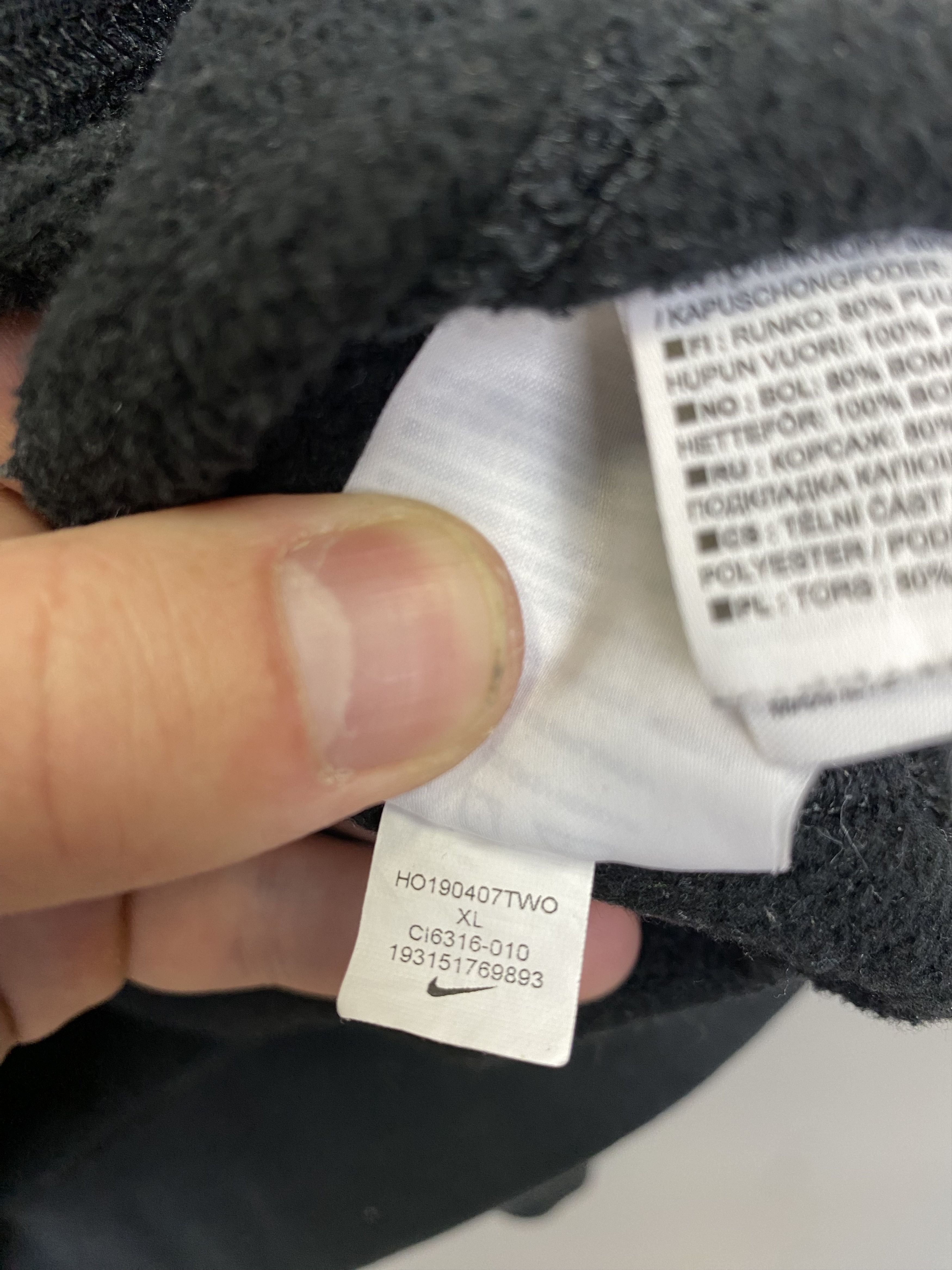 Nike Nike NSW Box Logo Culture Fleece Hoodie Size US XL / EU 56 / 4 - 10 Thumbnail