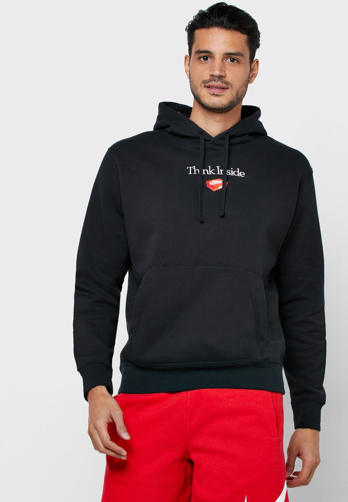 Nike Nike NSW Box Logo Culture Fleece Hoodie Size US XL / EU 56 / 4 - 1 Thumbnail