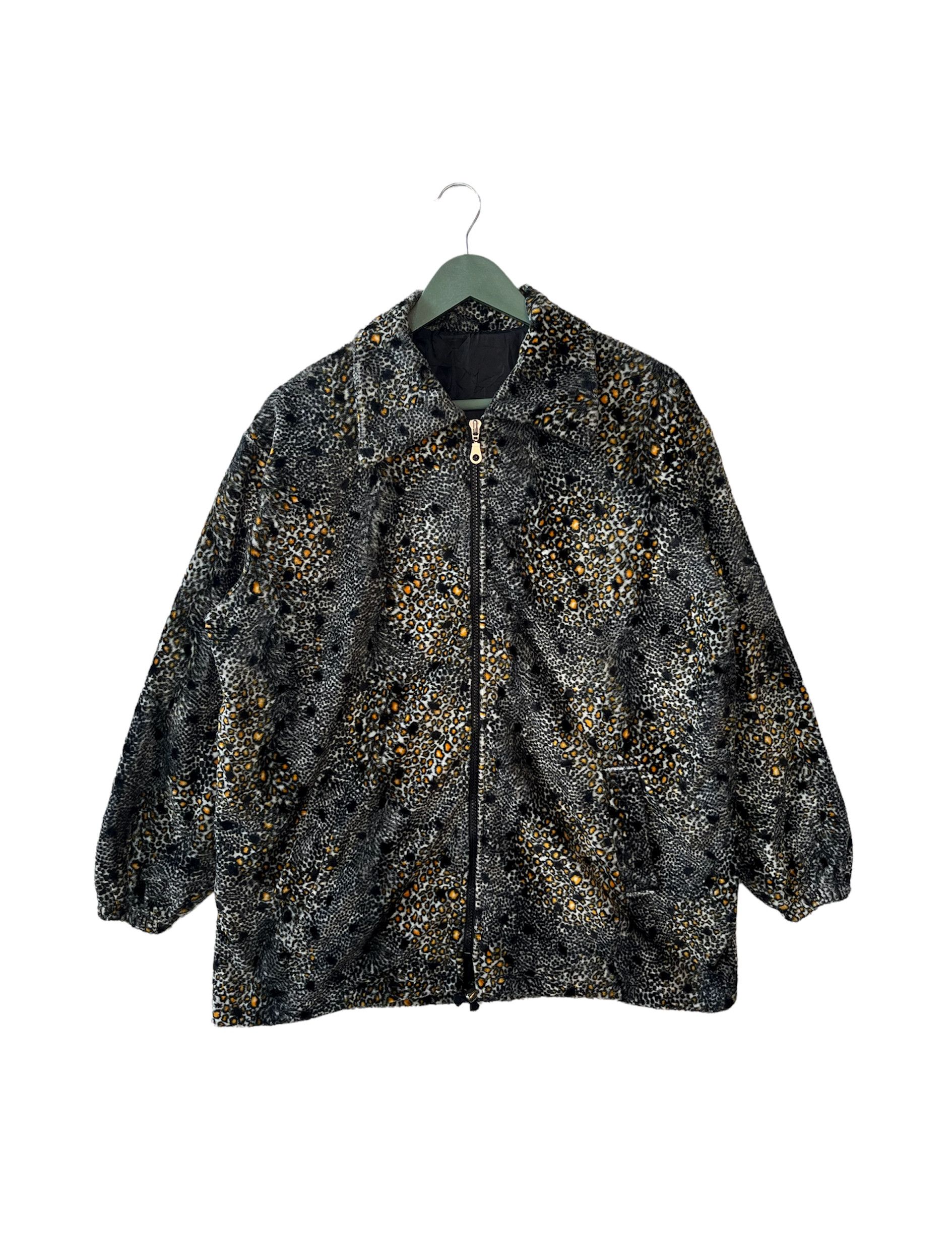 Vintage Vintage All Print Leopard Design Jacket Size M / US 6-8 / IT 42-44 - 1 Thumbnail