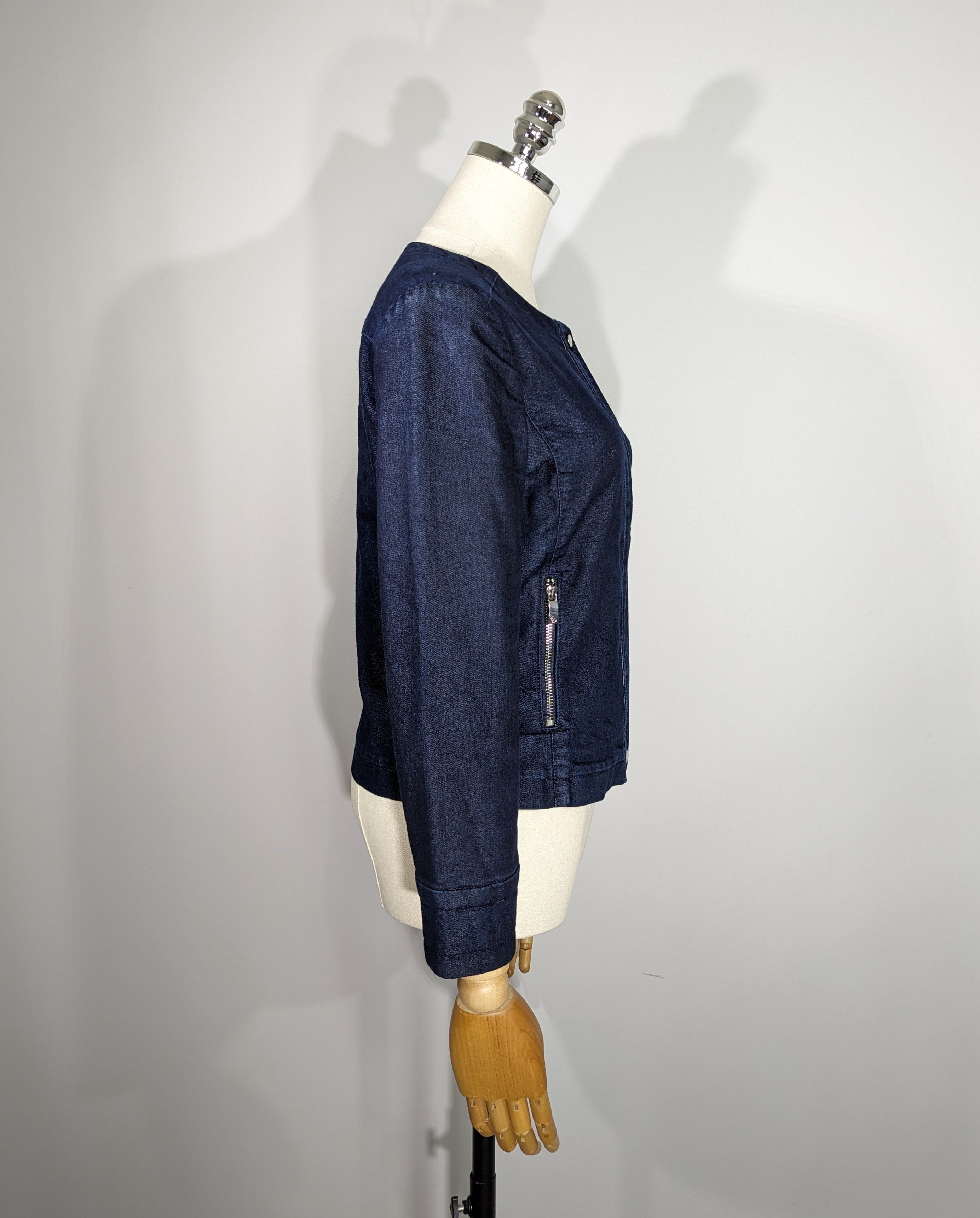 Armani Armani Jeans Women's Denim Jacket Luxury Brand FashionCasual Size S / US 4 / IT 40 - 9 Thumbnail