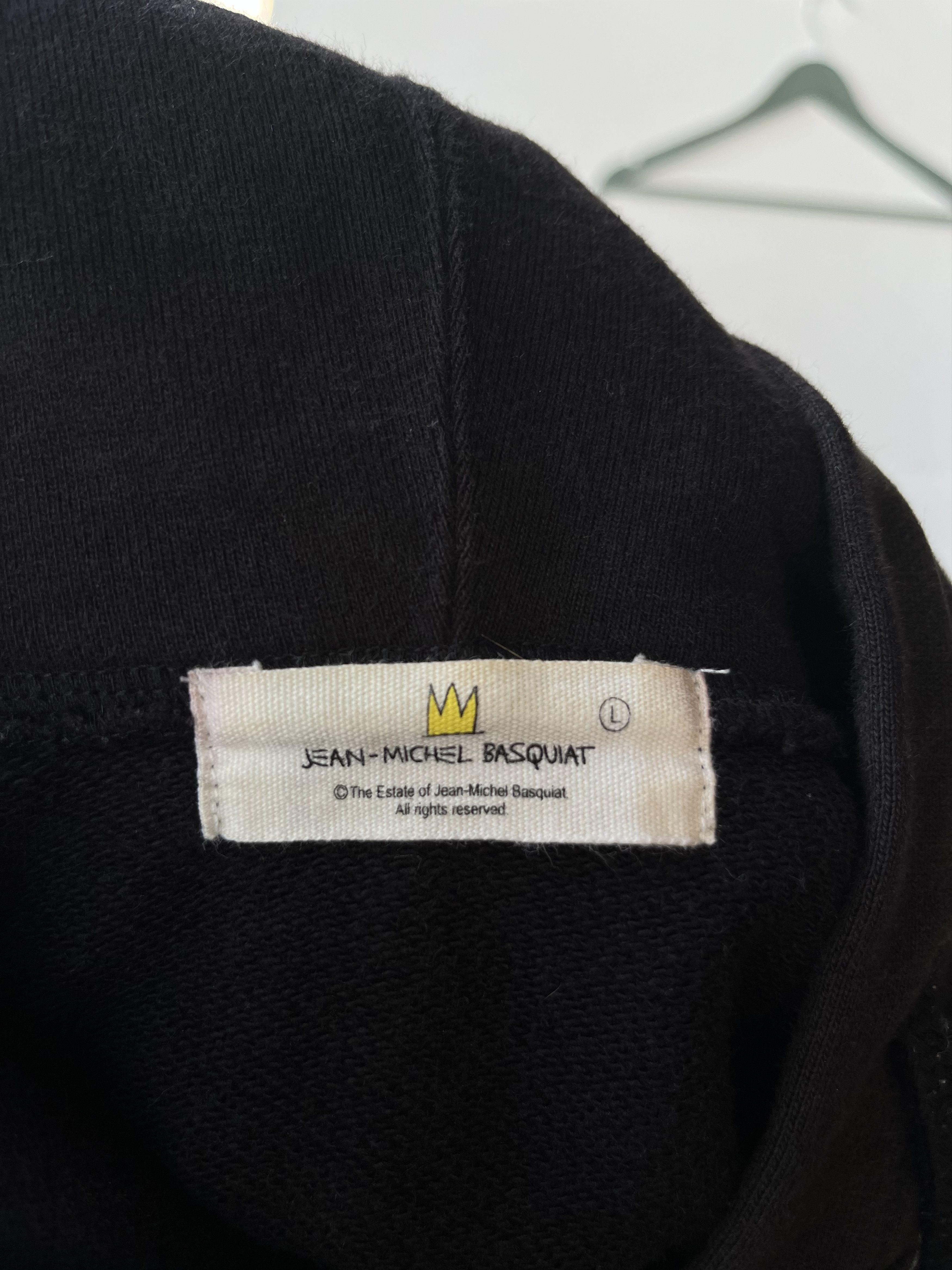 Other Vintage Y2K Jean Michel Basquiat Jack Johnson Hoodie Size US L / EU 52-54 / 3 - 8 Thumbnail