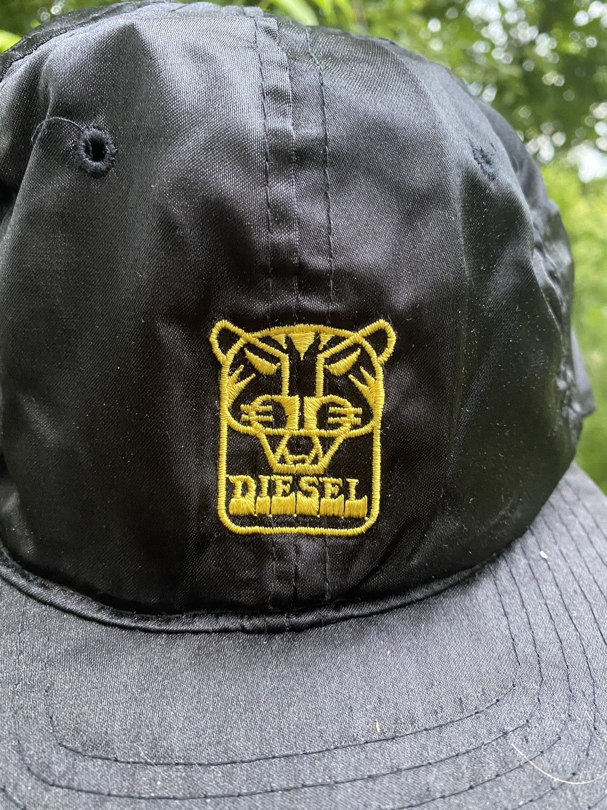 Diesel × Vintage Nylon lux vintage diesel cap hat black Size ONE SIZE - 2 Thumbnail