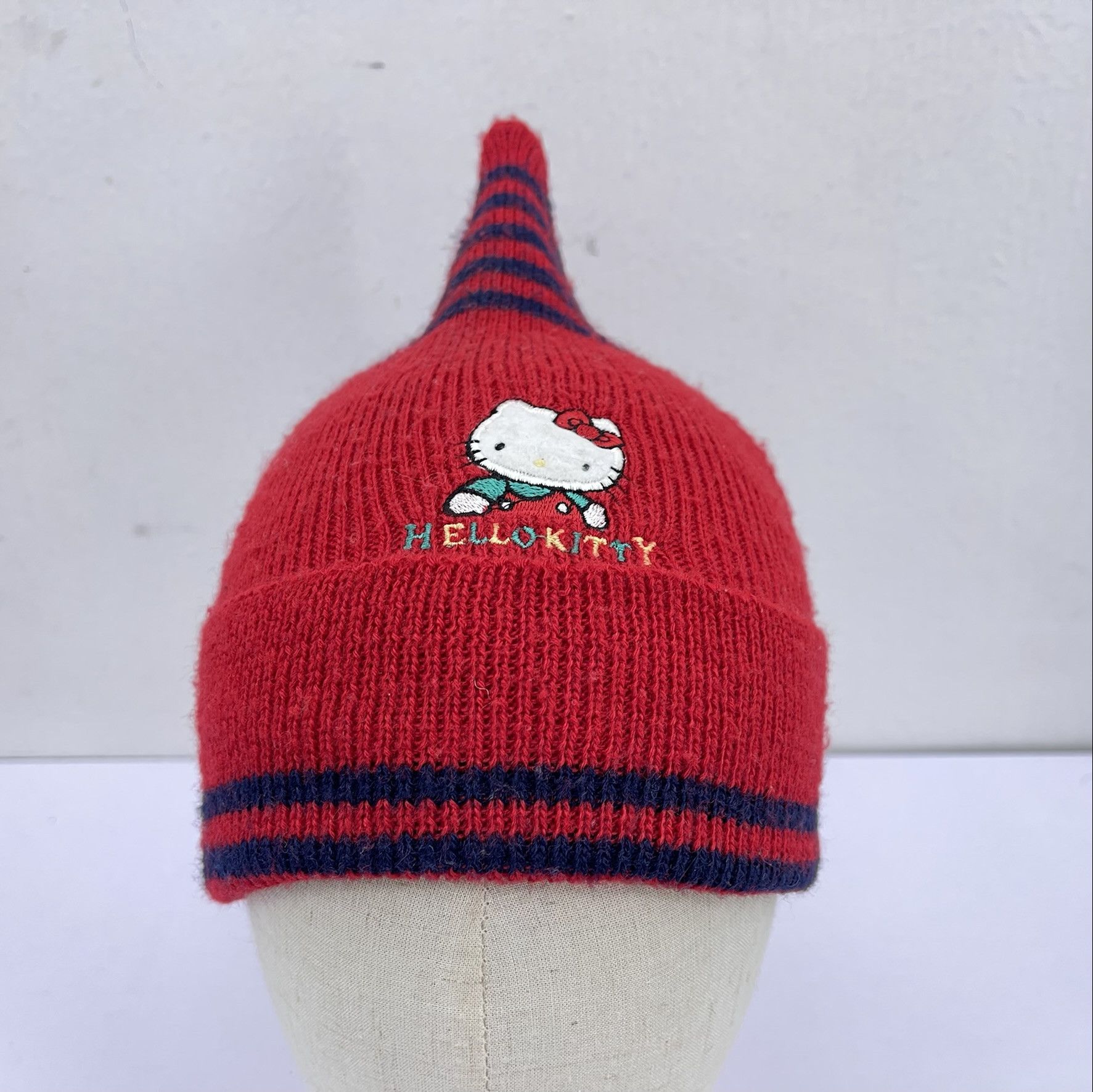 Vintage Hello Kitty Nice Design Beanie Hats-BH4020 Size ONE SIZE - 3 Thumbnail