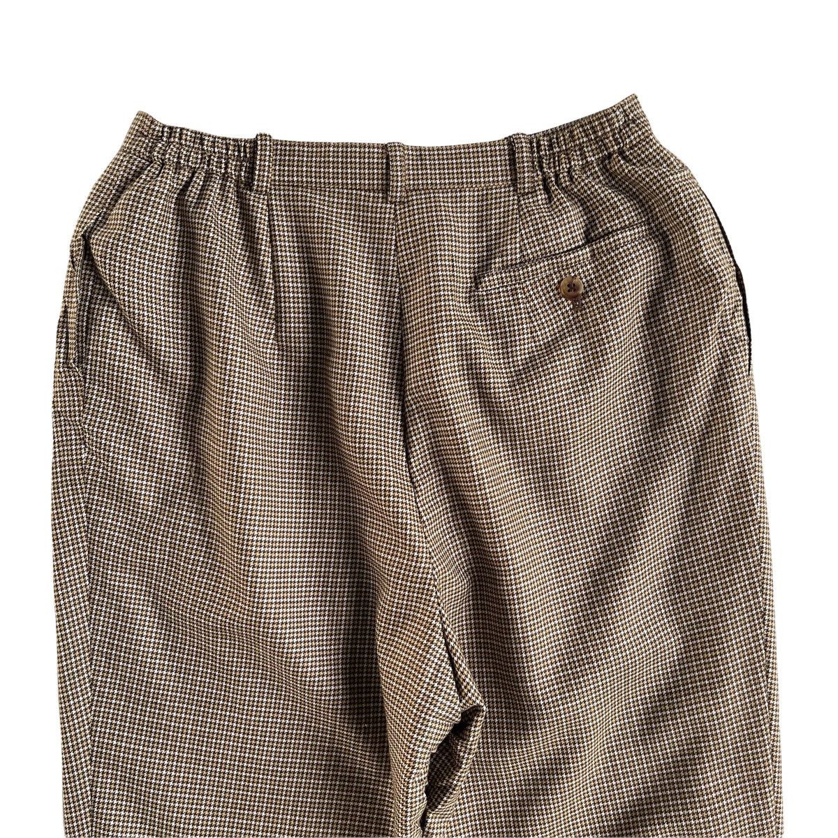 Burberry × Vintage 90s Burberry Monogram Wool Loose Pants Size US 28 / EU 44 - 5 Thumbnail