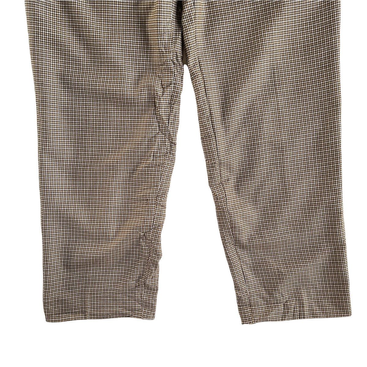 Burberry × Vintage 90s Burberry Monogram Wool Loose Pants Size US 28 / EU 44 - 6 Thumbnail