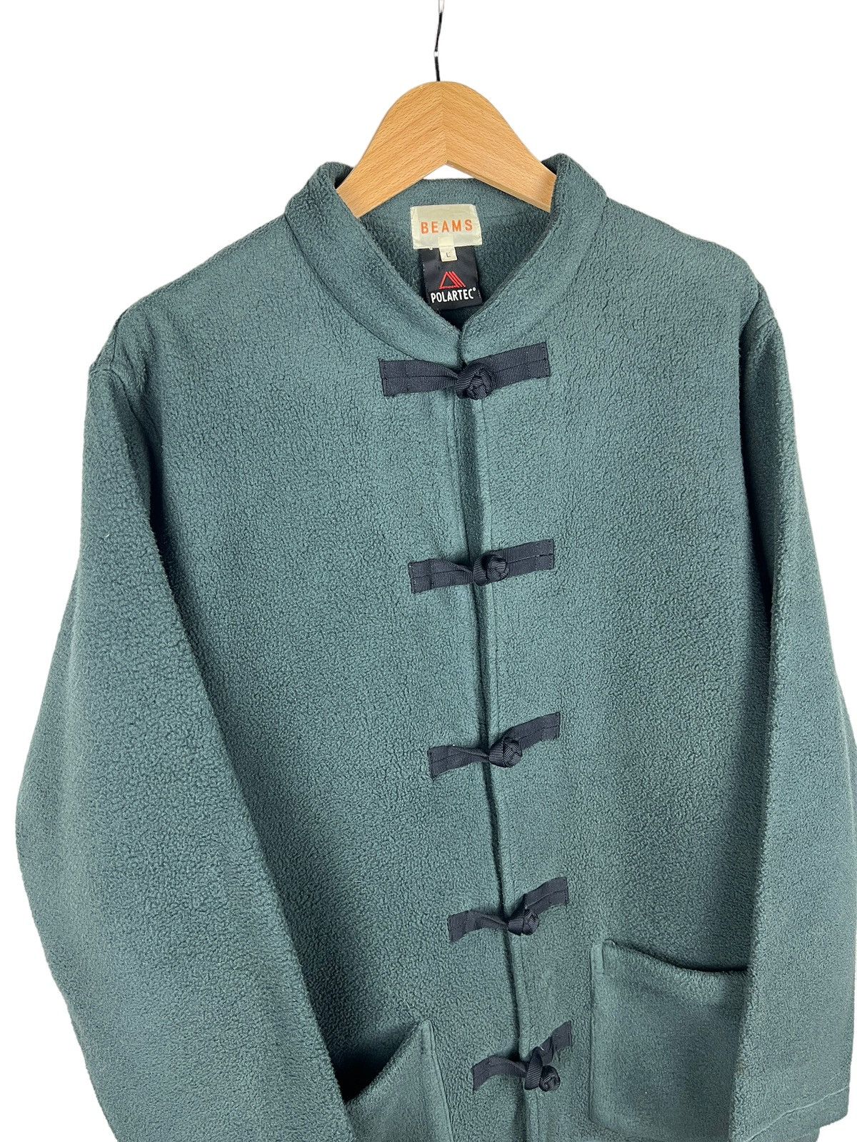 Beams Plus Vintage Beams Japanese Traditional Style Fleece Jacket Size US L / EU 52-54 / 3 - 5 Thumbnail