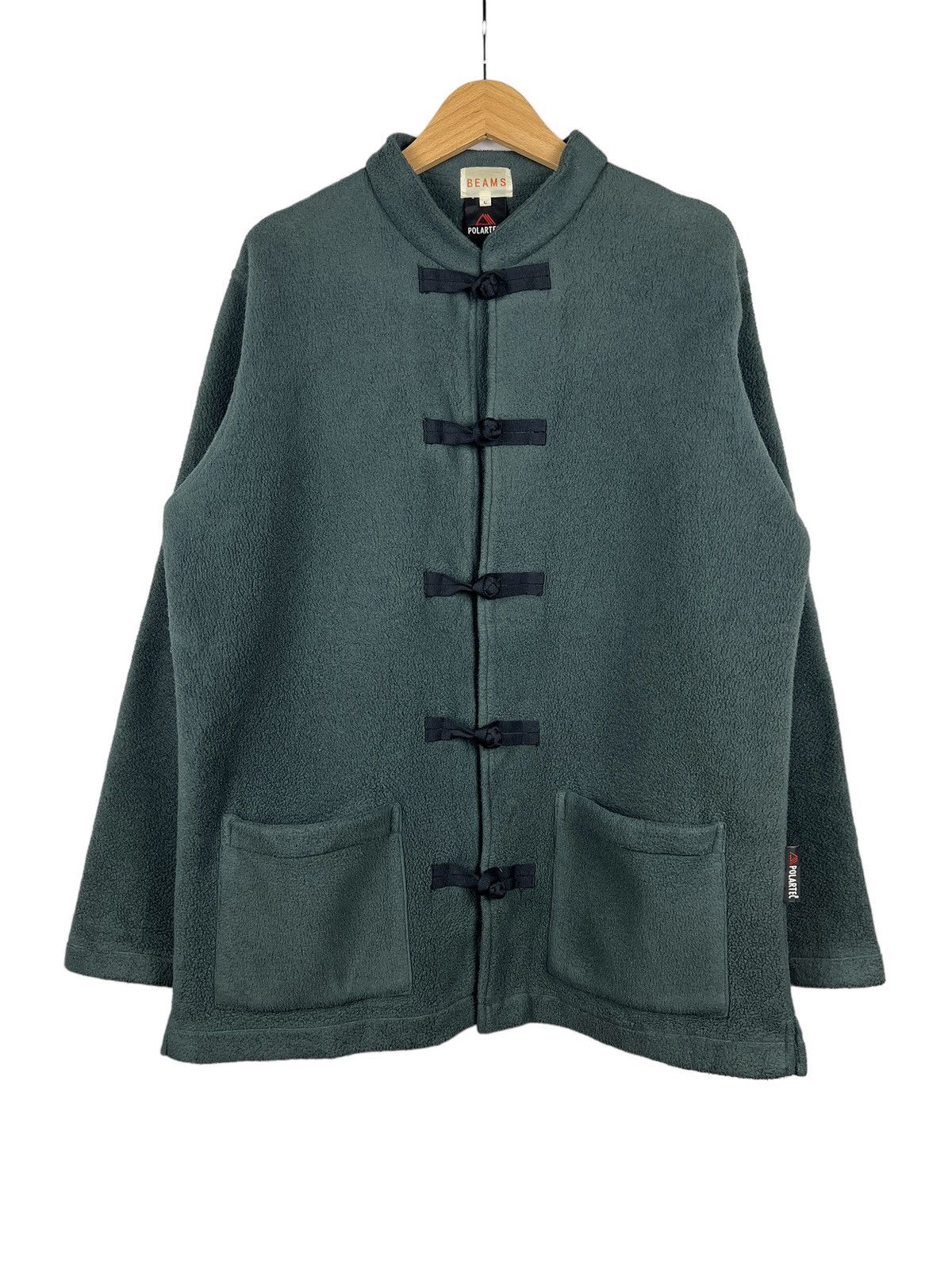Beams Plus Vintage Beams Japanese Traditional Style Fleece Jacket Size US L / EU 52-54 / 3 - 6 Thumbnail