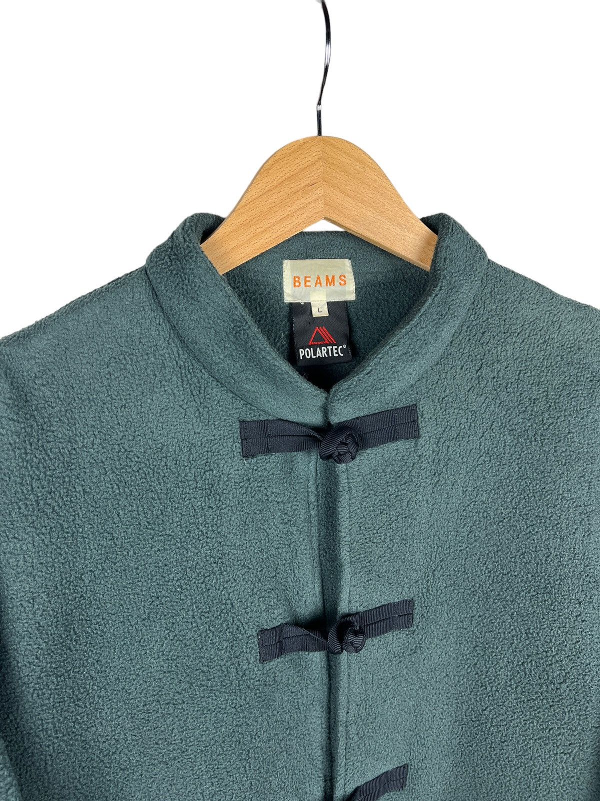 Beams Plus Vintage Beams Japanese Traditional Style Fleece Jacket Size US L / EU 52-54 / 3 - 4 Thumbnail