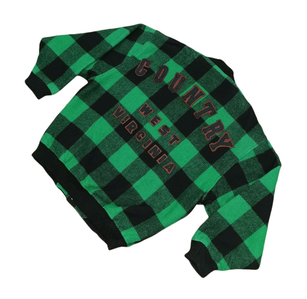 Japanese Brand Country West Virginia Wool Varsity Jacket Size US M / EU 48-50 / 2 - 6 Thumbnail