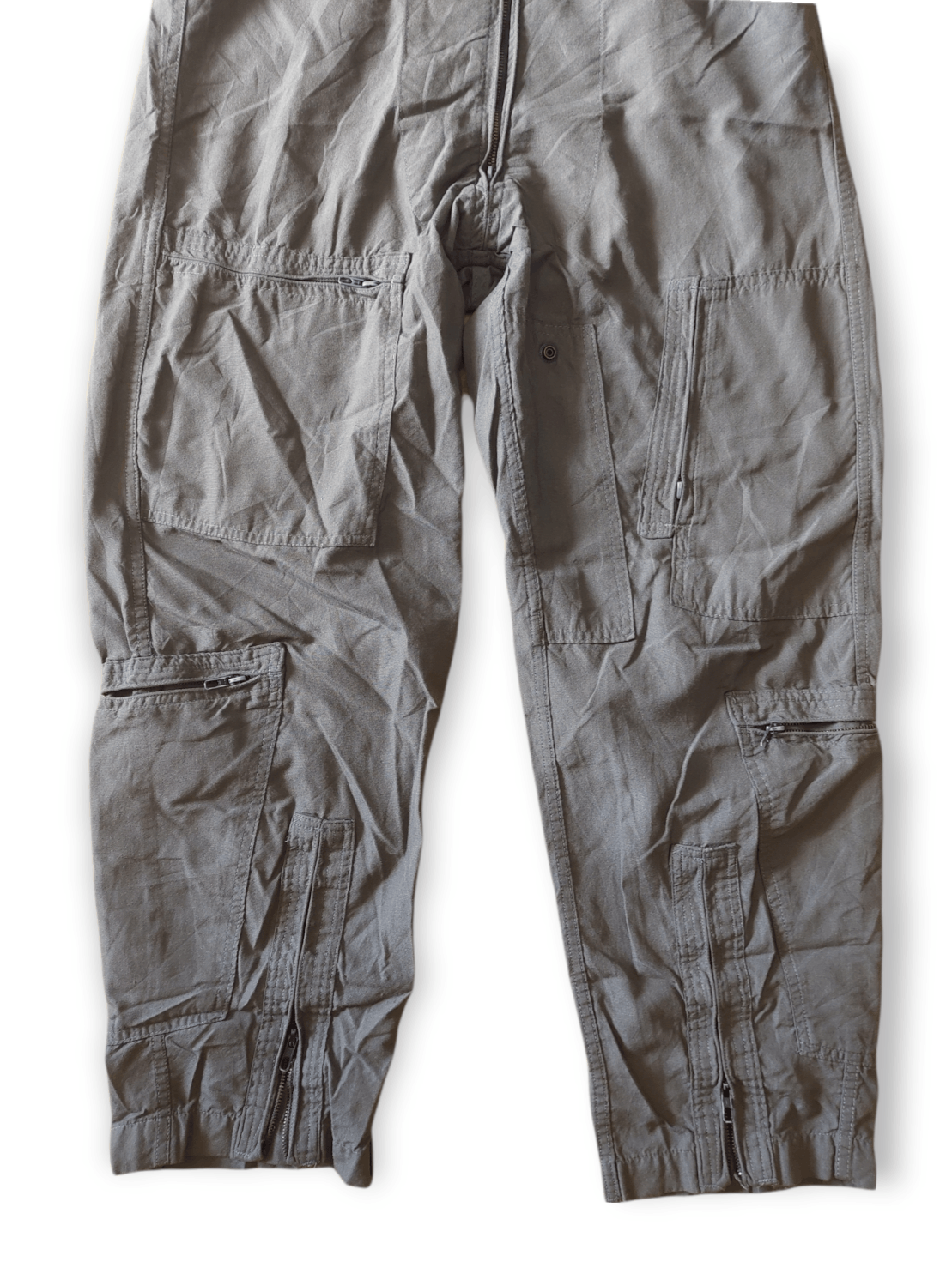 Vintage VINTAGE OVERALLS MILITARY ARMY WITH SHOULDER PATCHES RARE Size US 38 / EU 54 - 5 Thumbnail