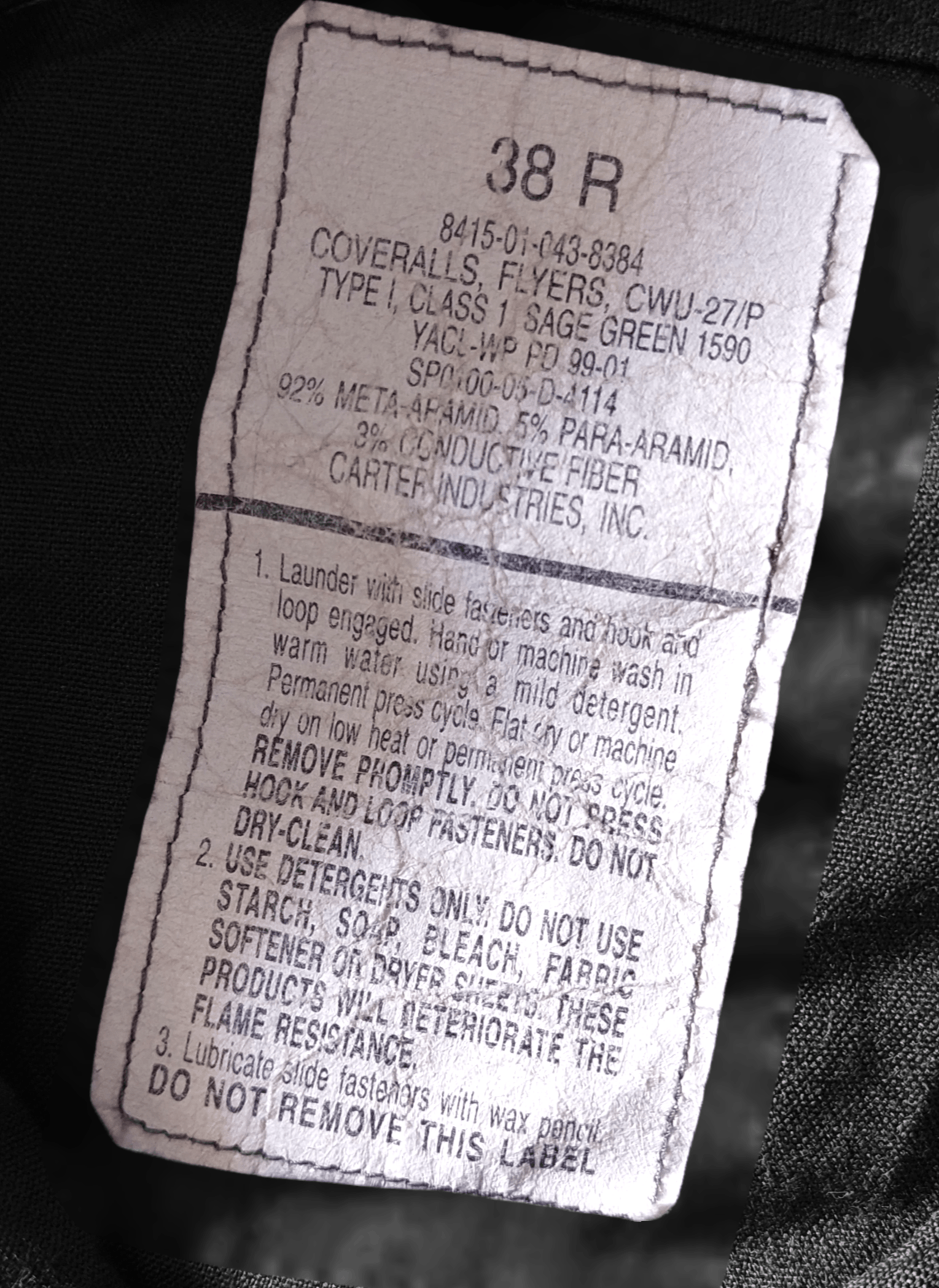 Vintage VINTAGE OVERALLS MILITARY ARMY WITH SHOULDER PATCHES RARE Size US 38 / EU 54 - 3 Thumbnail