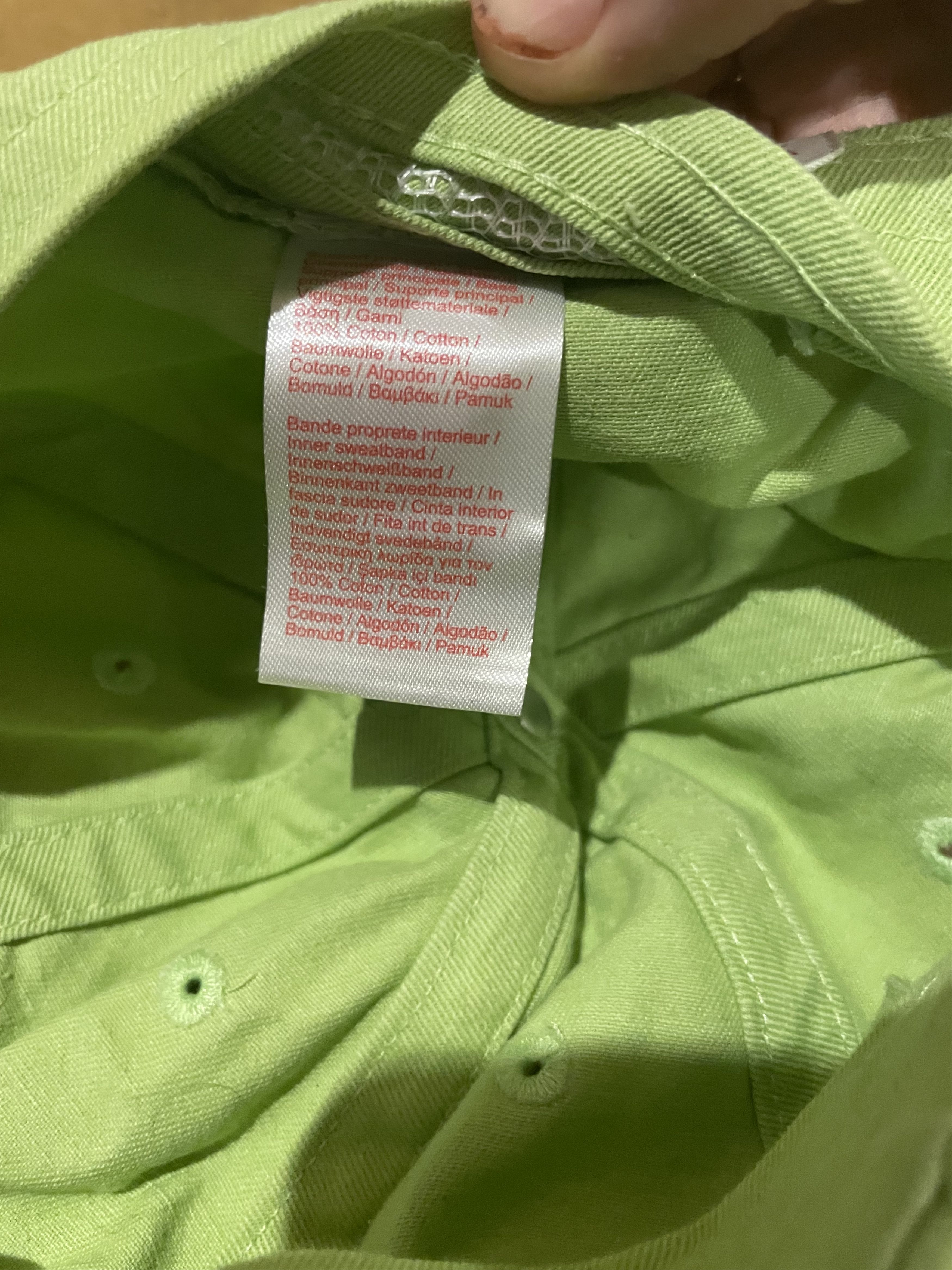 Lacoste × Supreme Supreme x Lacoste Twill 6-Panel Hat Size ONE SIZE - 5 Thumbnail