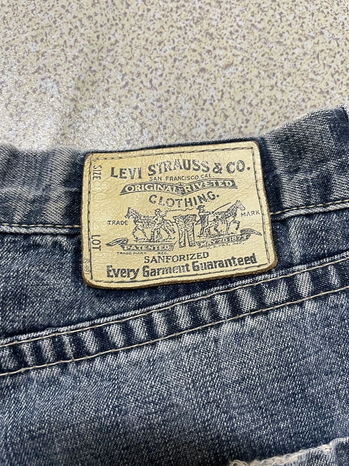 Levi's Vintage Levis 501 Sanforized Denim Cargo Pant Jeans Denim Size US 30 / EU 46 - 6 Thumbnail