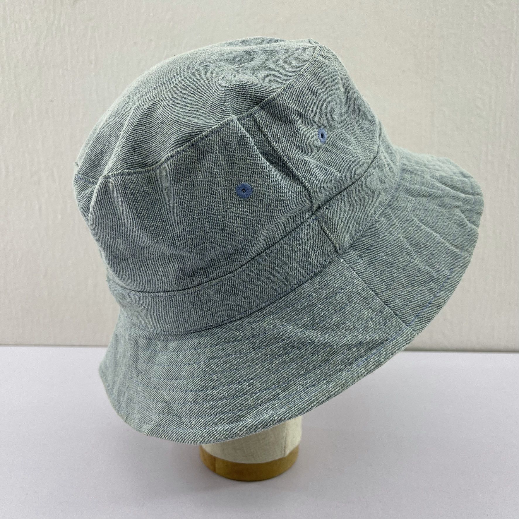 Vintage Fredy And Gloster Denim Bucket Hats-BH3018 Size ONE SIZE - 3 Thumbnail