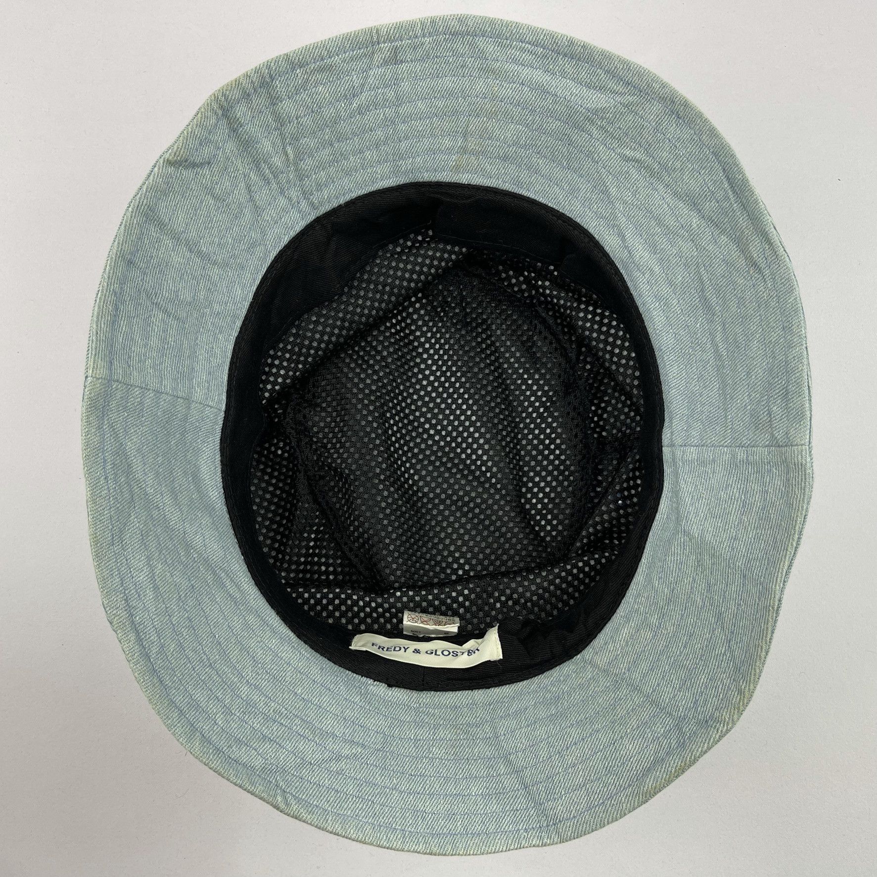 Vintage Fredy And Gloster Denim Bucket Hats-BH3018 Size ONE SIZE - 5 Thumbnail