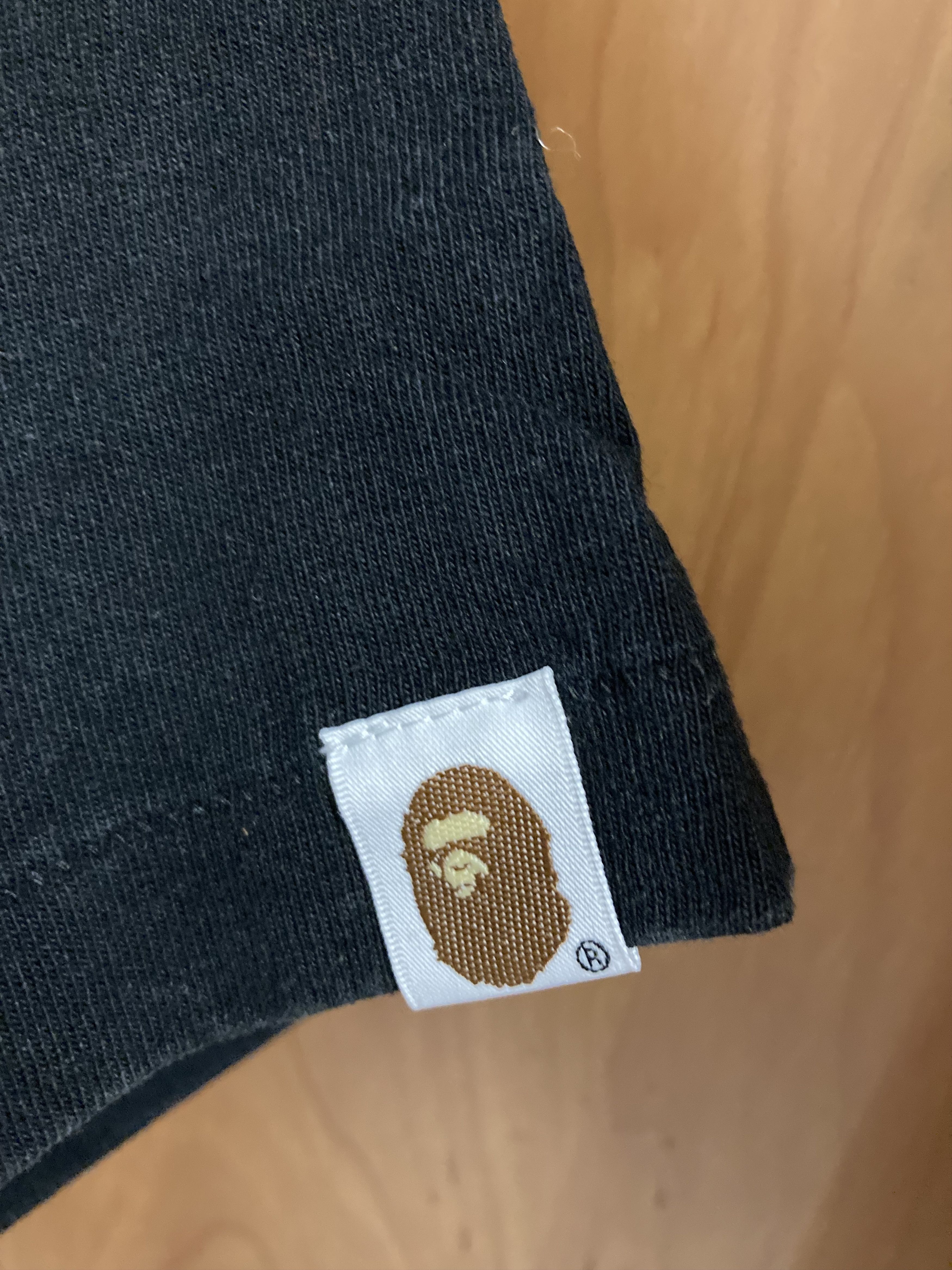 Bape COLOR CAMO KATAKANA BIG APE HEAD TEE Size S / US 4 / IT 40 - 3 Thumbnail