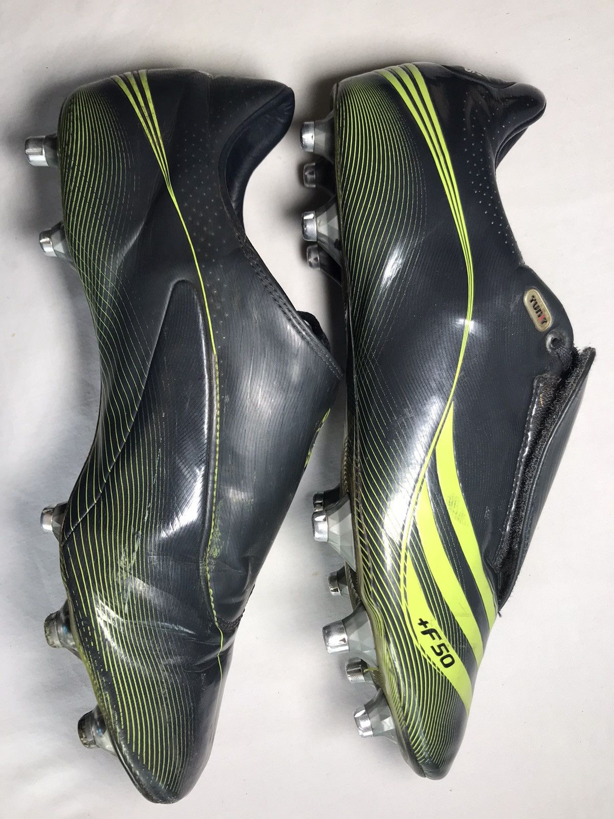 Adidas Vintage 2008 Adidas F50 TUNIT Football Boots Soccer Size US 12 / EU 45 - 4 Thumbnail