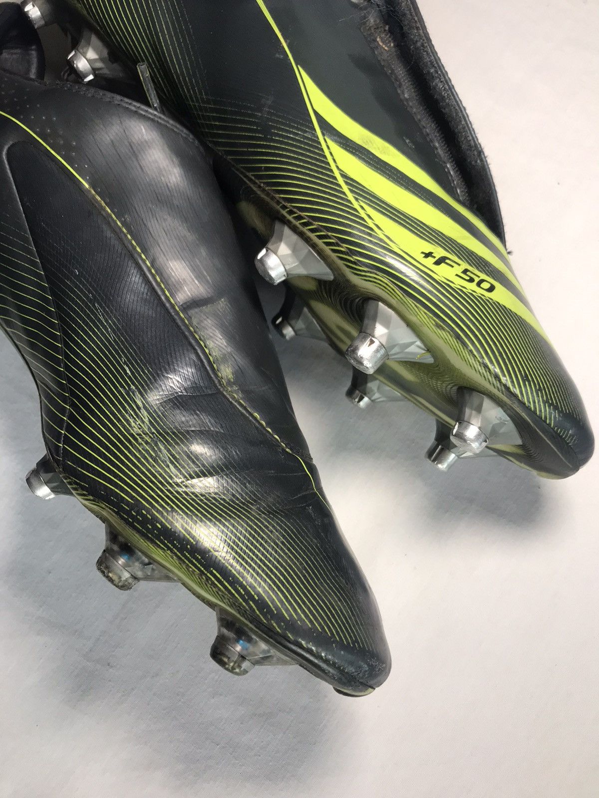 Adidas Vintage 2008 Adidas F50 TUNIT Football Boots Soccer Size US 12 / EU 45 - 9 Thumbnail