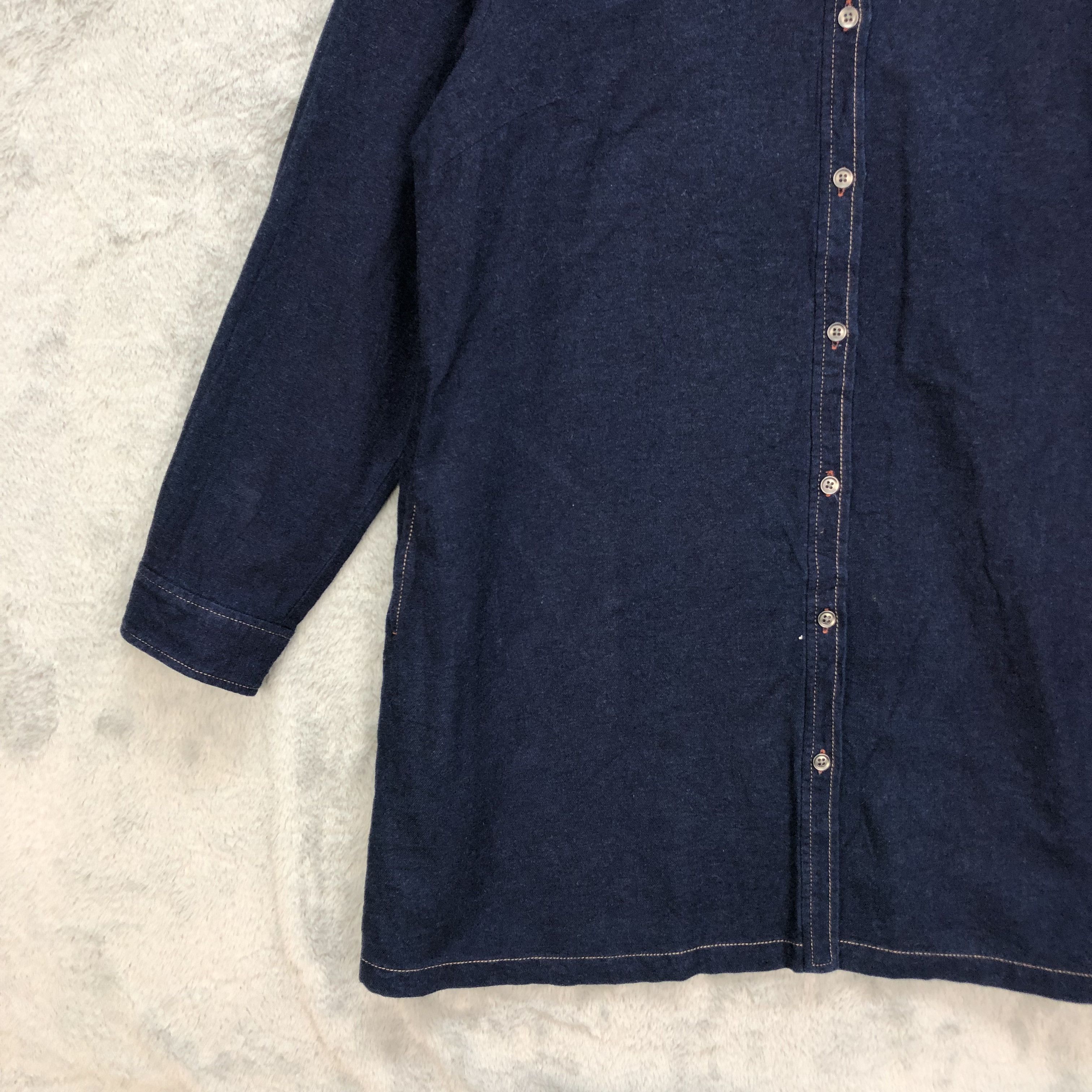Golden Bear Golden Bear Soft Denim Collared Button Ups Shirt #6046-219 Size M / US 6-8 / IT 42-44 - 4 Thumbnail