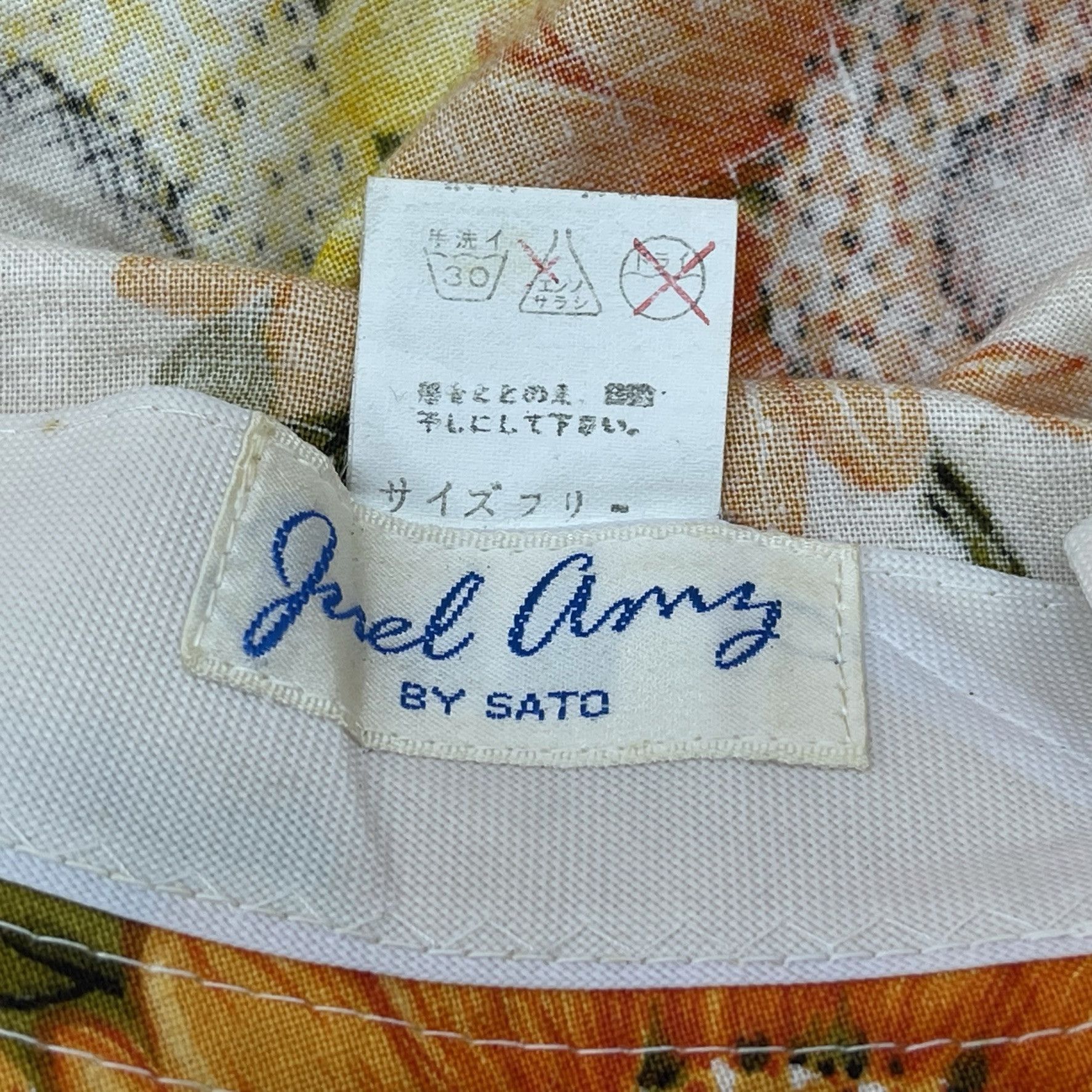 Other Juel Amy by SATO Floral Nice Design Bucket Hats-BH3126 Size ONE SIZE - 6 Thumbnail