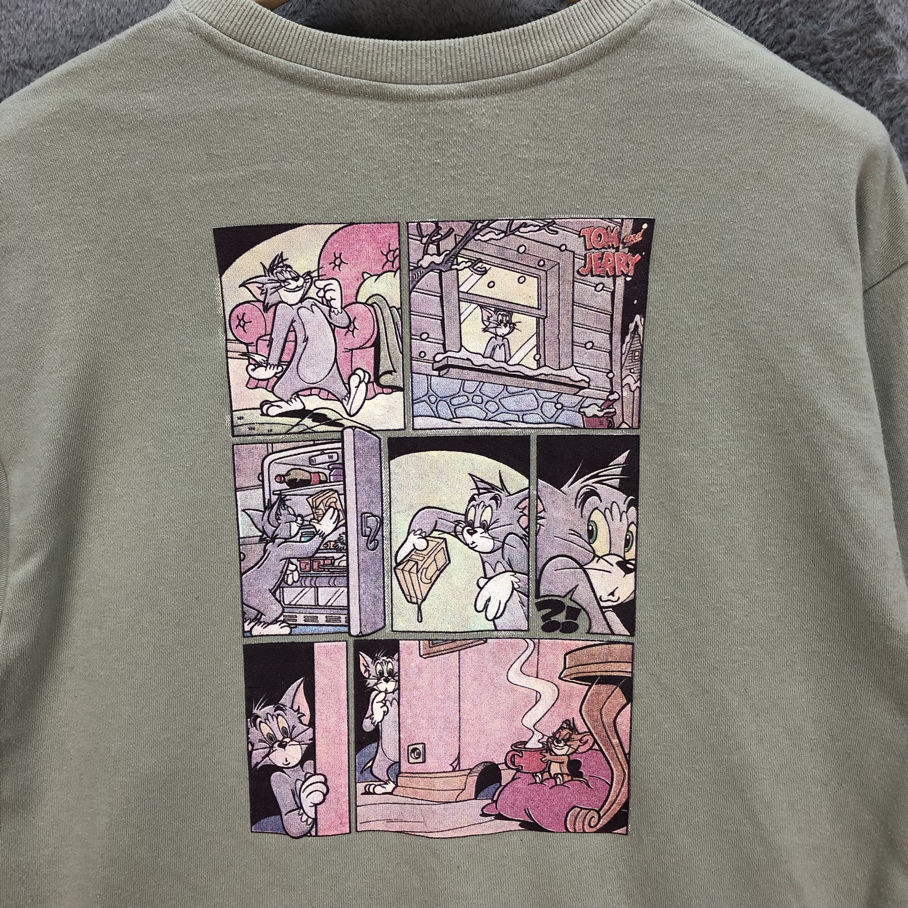 Cartoon Network Tom & Jerry Printed Sweatshirts #6041-218 Size US M / EU 48-50 / 2 - 2 Thumbnail