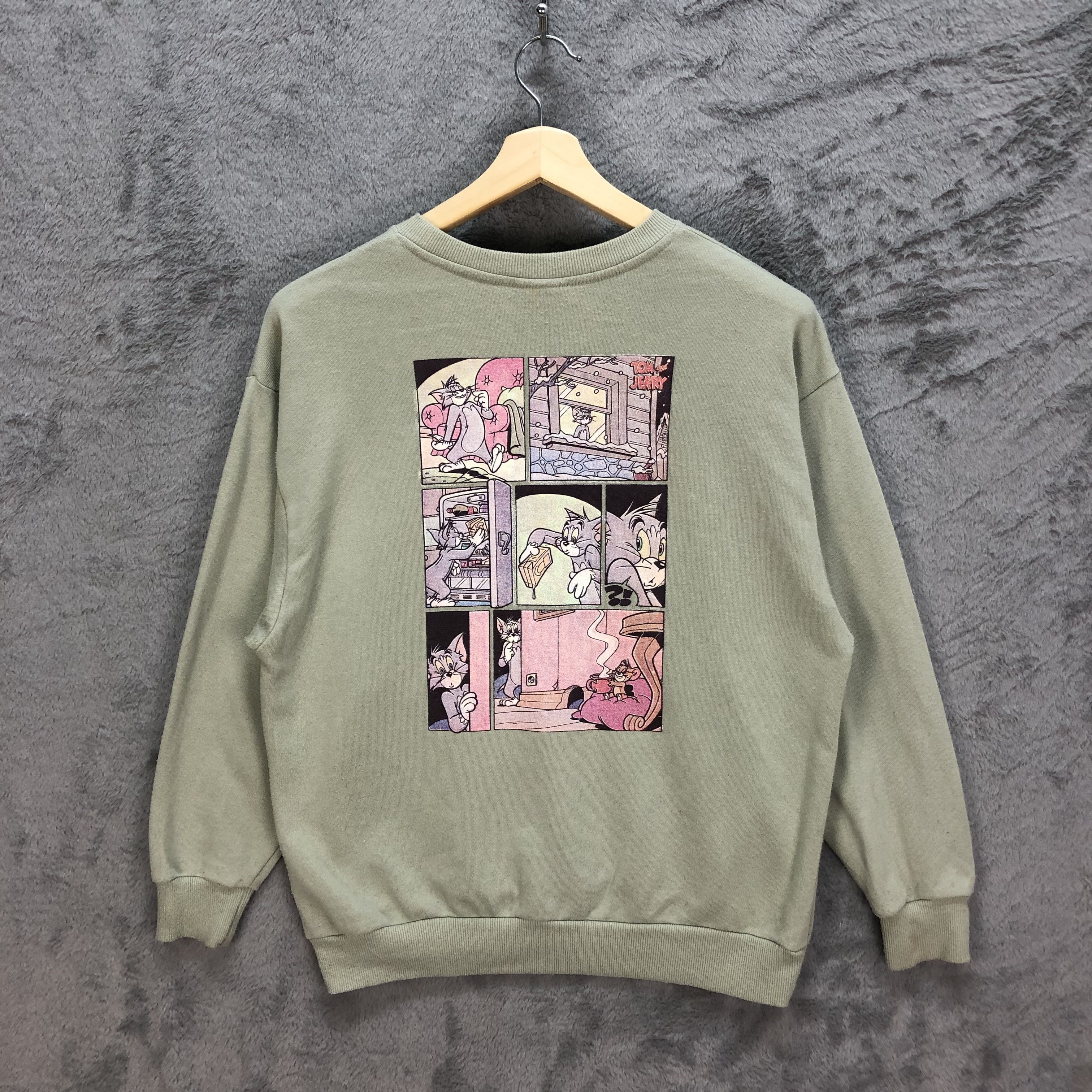 Cartoon Network Tom & Jerry Printed Sweatshirts #6041-218 Size US M / EU 48-50 / 2 - 1 Thumbnail