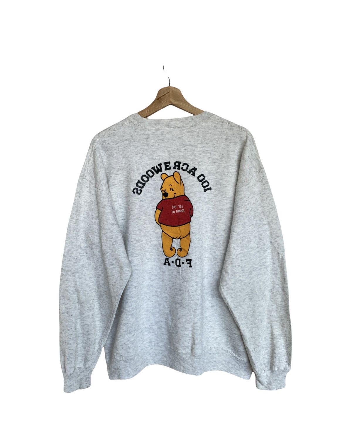 Disney × Vintage Vintage The Pooh Sweatshirt Mirror Print Size US L / EU 52-54 / 3 - 2 Thumbnail