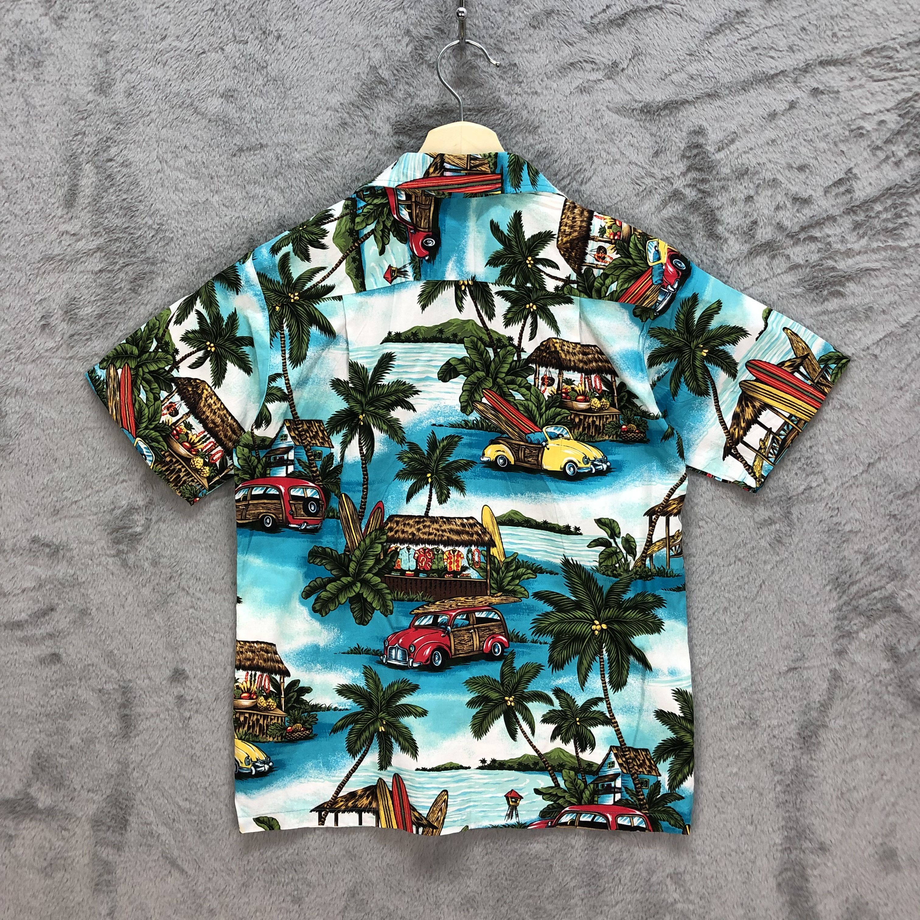 Vintage RJC Made in Hawaii Retro Classic Button Ups Shirts #6049-219 Size US XXS / EU 40 - 8 Thumbnail