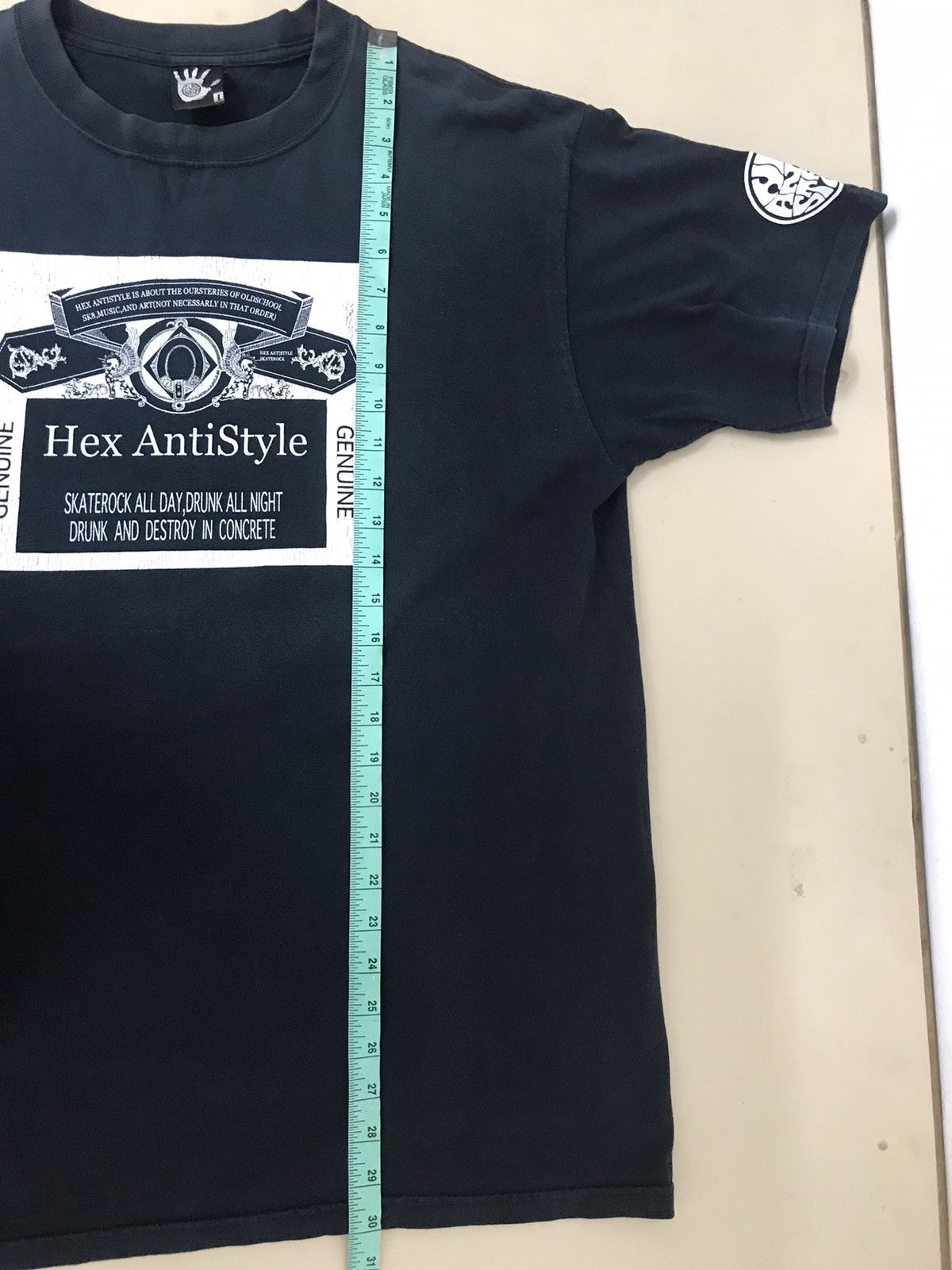 Vintage Vintage 2000's Hex Antistyle Skate Rock T-shirts Size US L / EU 52-54 / 3 - 12 Thumbnail