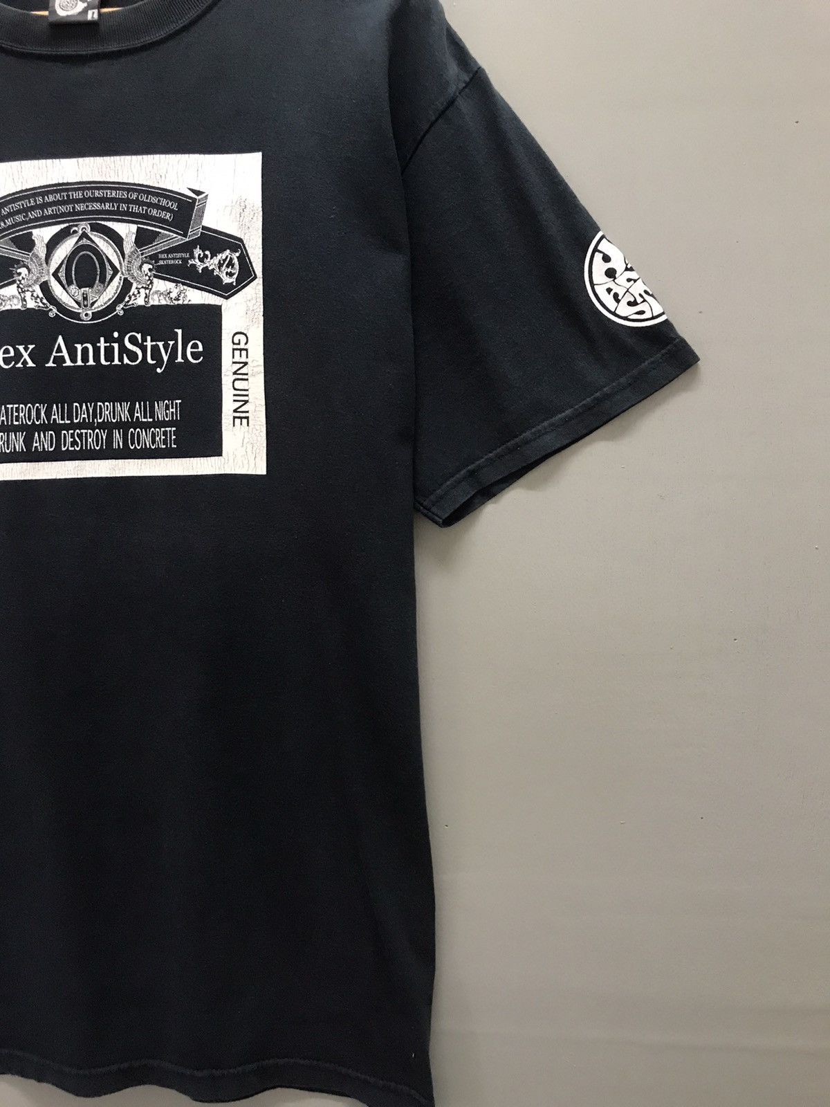 Vintage Vintage 2000's Hex Antistyle Skate Rock T-shirts Size US L / EU 52-54 / 3 - 4 Thumbnail