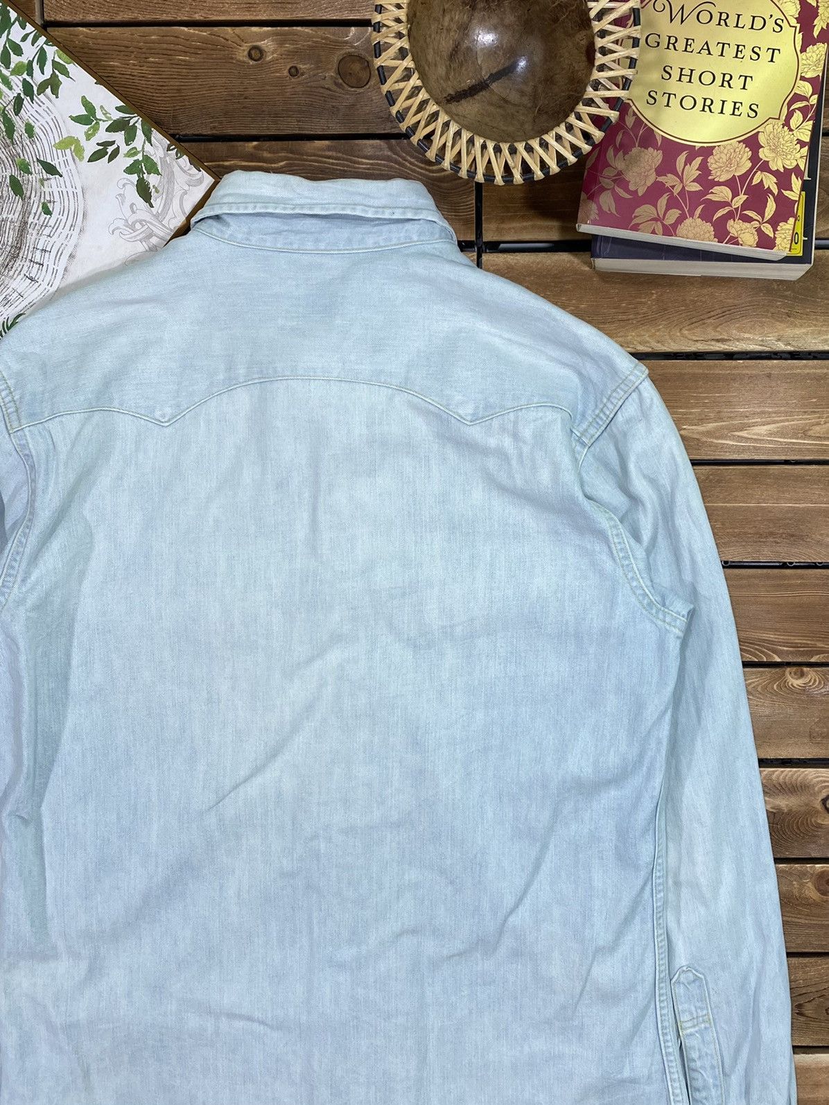 Levi's × Levi's Vintage Clothing × Vintage Vintage Levis Big E Stone Button Faded Style Size M Size US M / EU 48-50 / 2 - 10 Thumbnail