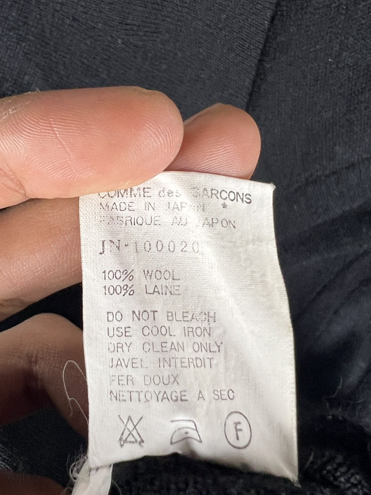 Junya Watanabe RARE AW96 Junya Watanabe CDG Deconstructed Wool Tops Size S / US 4 / IT 40 - 18 Thumbnail