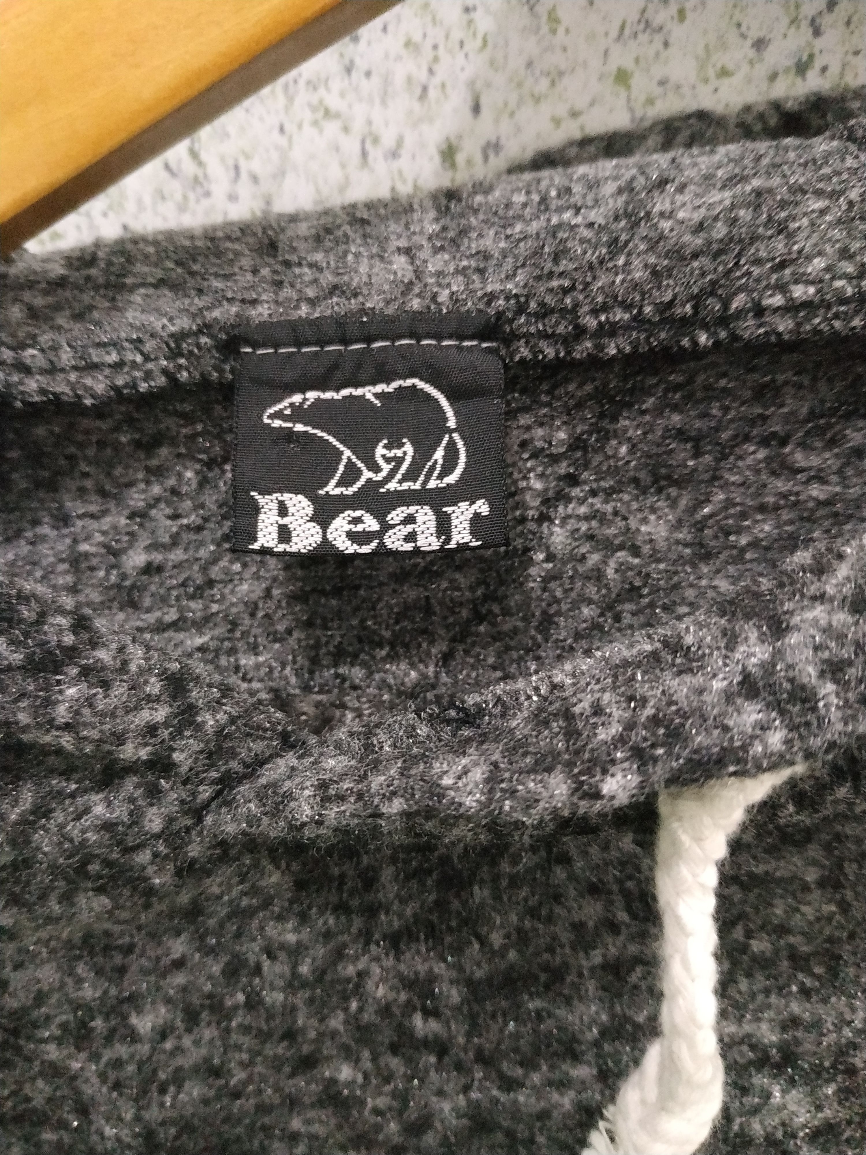 Vintage Bear Oversized Fleece Hoodie Size US L / EU 52-54 / 3 - 6 Thumbnail