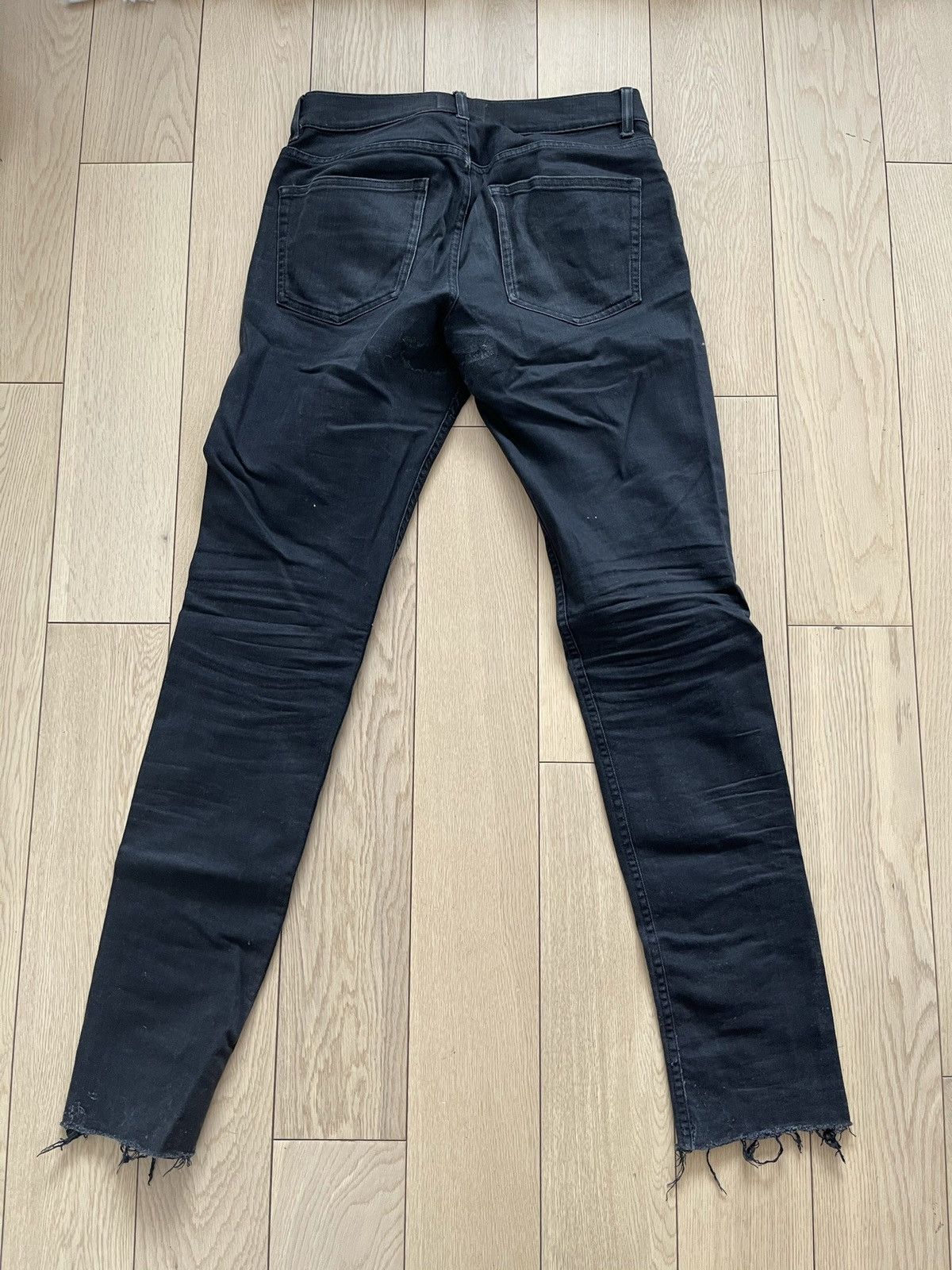Acne Studios Acne Studios Max Used/washed Black Jeans Size US 28 / EU 44 - 6 Thumbnail