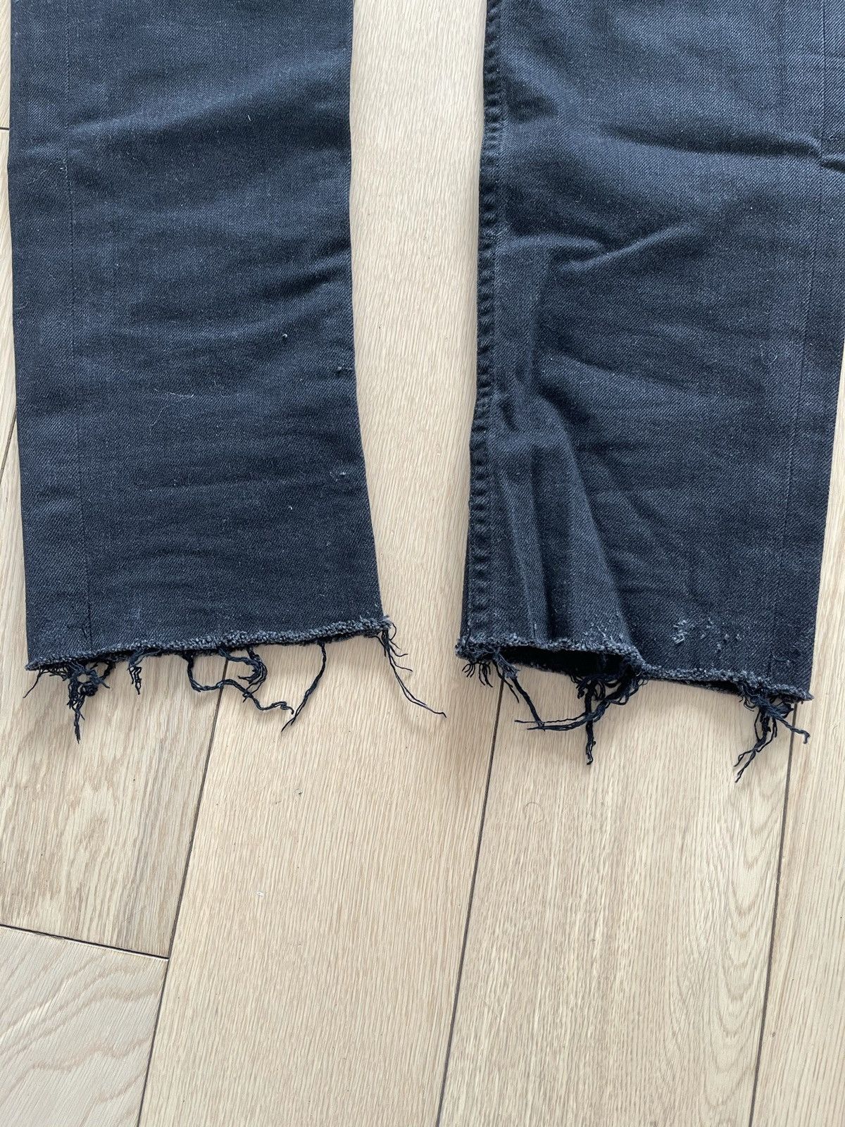 Acne Studios Acne Studios Max Used/washed Black Jeans Size US 28 / EU 44 - 5 Thumbnail