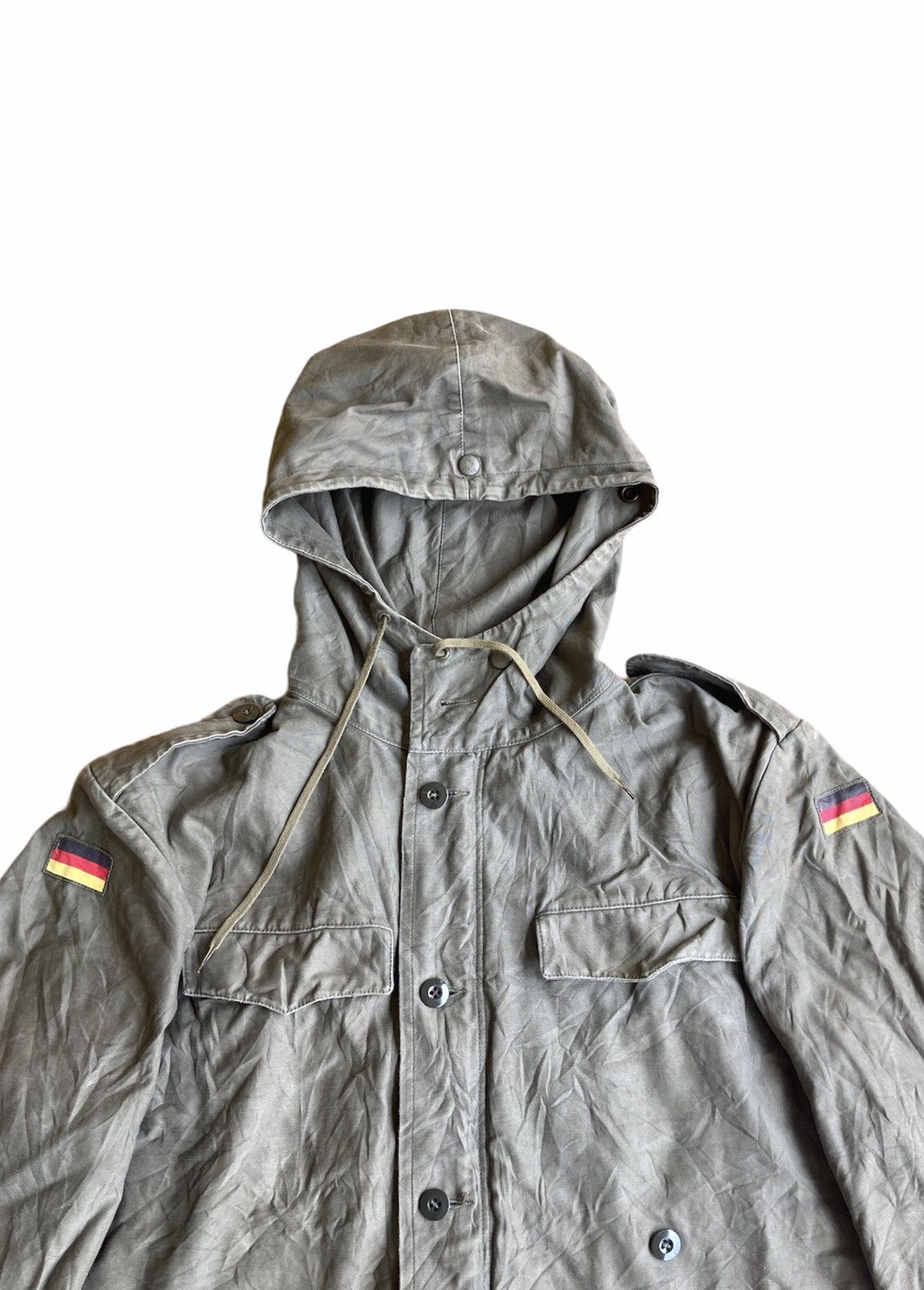 Vintage ⭐️BIDDING OFFER⭐️ Vintage Germany Army Parka Size US XL / EU 56 / 4 - 3 Thumbnail