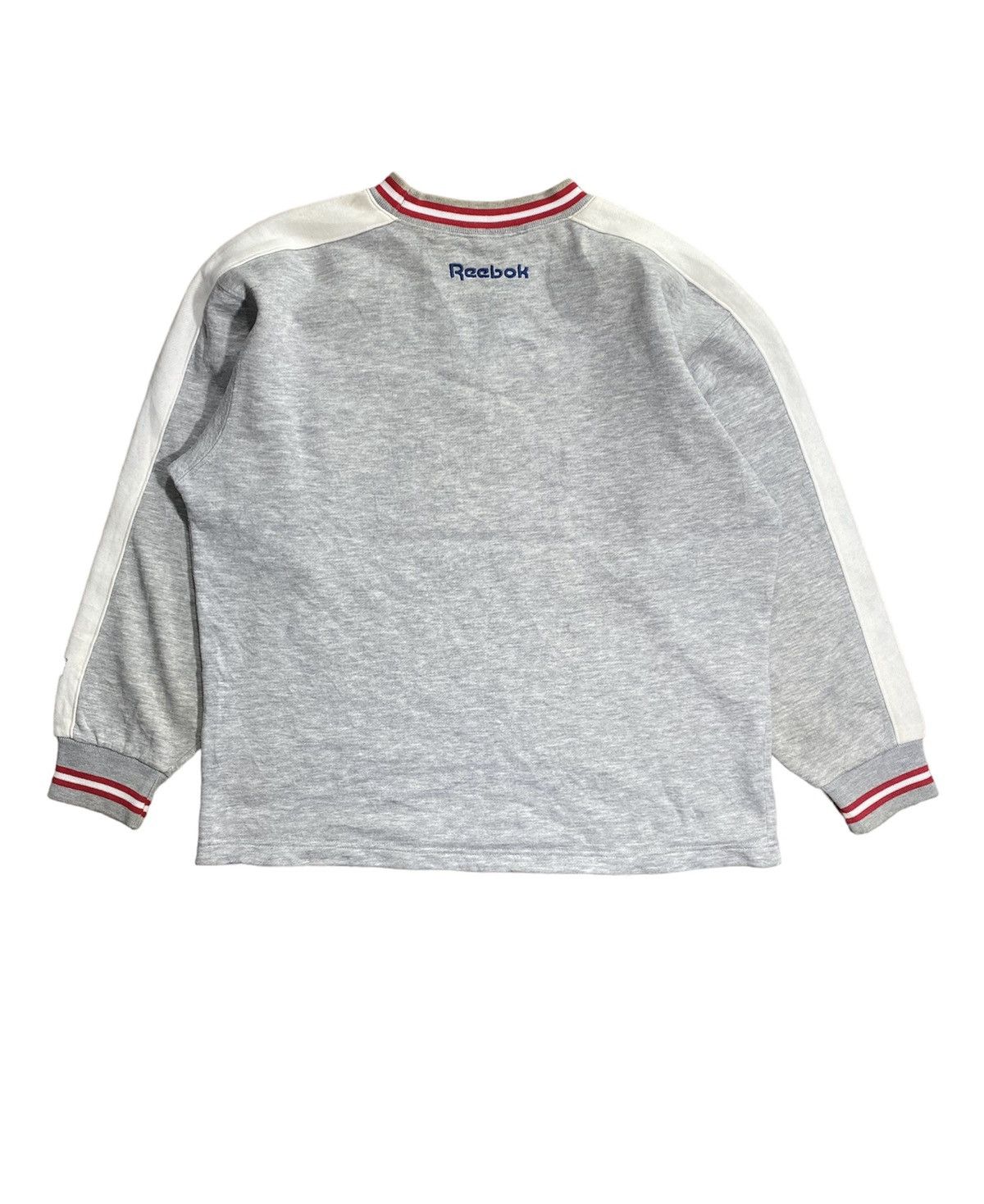 Reebok × Vintage Vintage Reebok Crop Kid Size Big Logo Sweatshirt Size 160 Size US XS / EU 42 / 0 - 2 Thumbnail