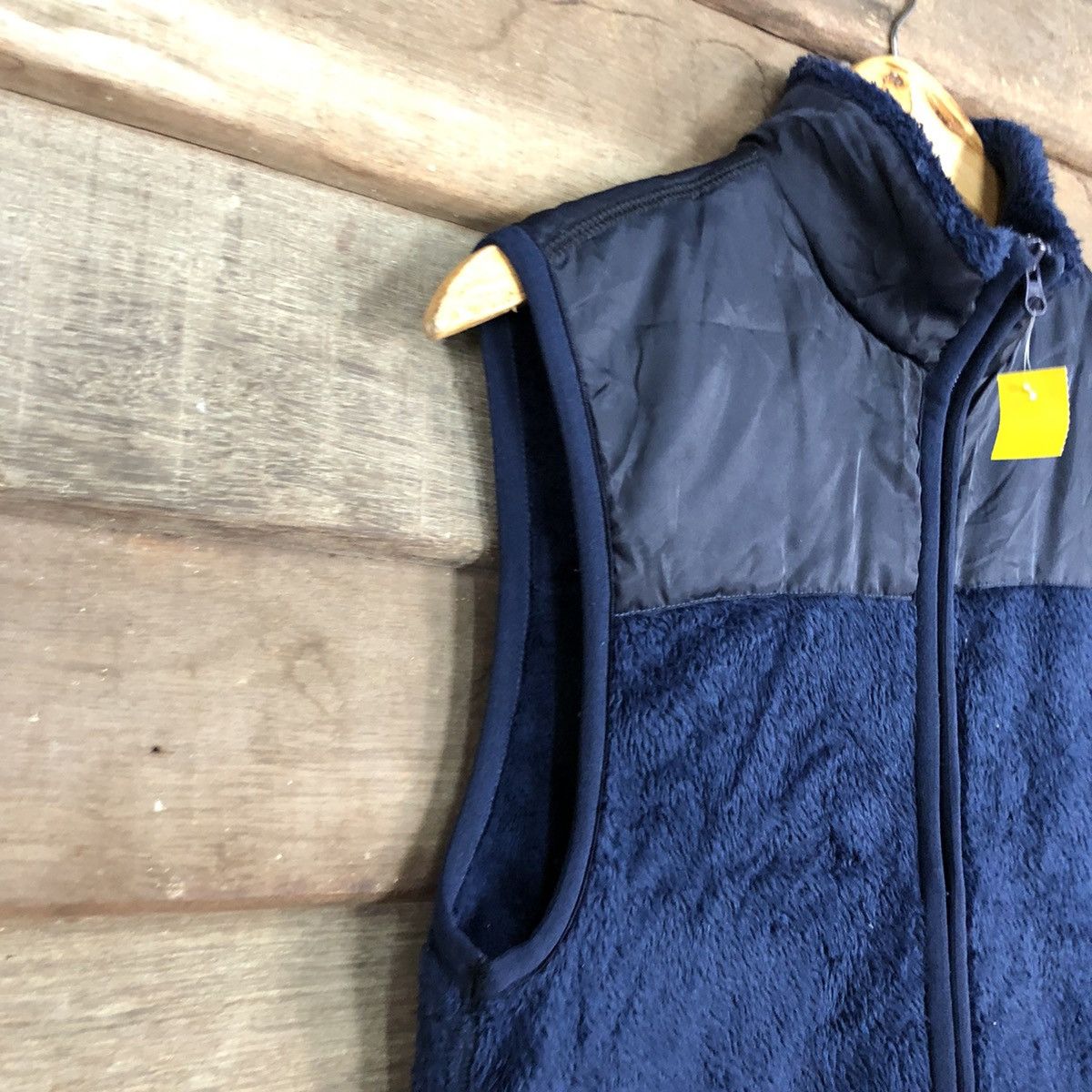 Beams Plus Beams Heart Dark Blue Vest sleeveless #2948 Size US S / EU 44-46 / 1 - 5 Thumbnail