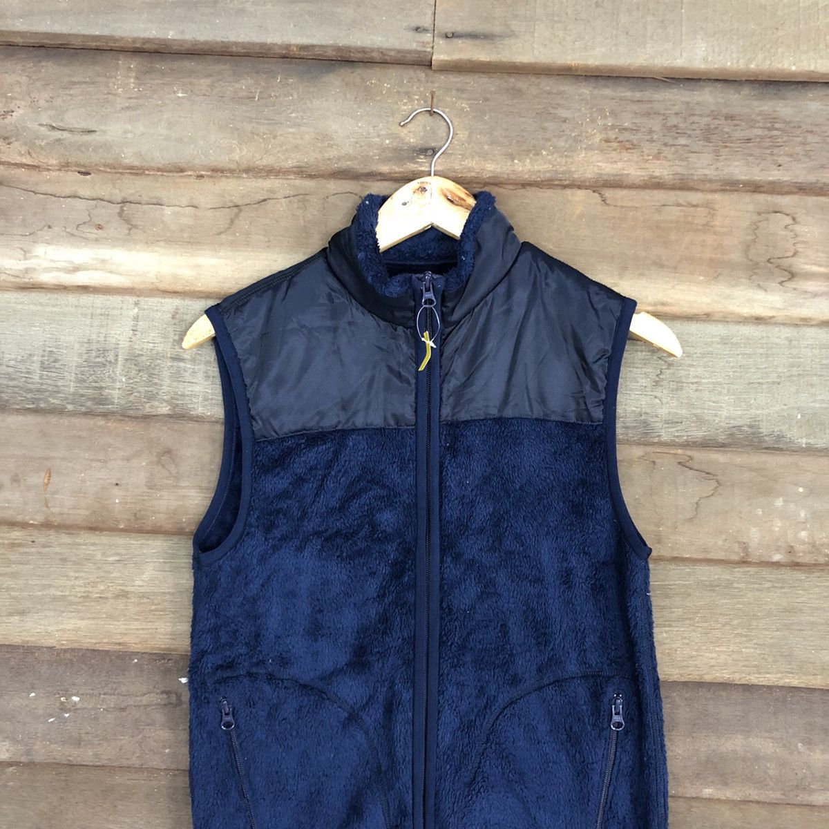 Beams Plus Beams Heart Dark Blue Vest sleeveless #2948 Size US S / EU 44-46 / 1 - 7 Thumbnail